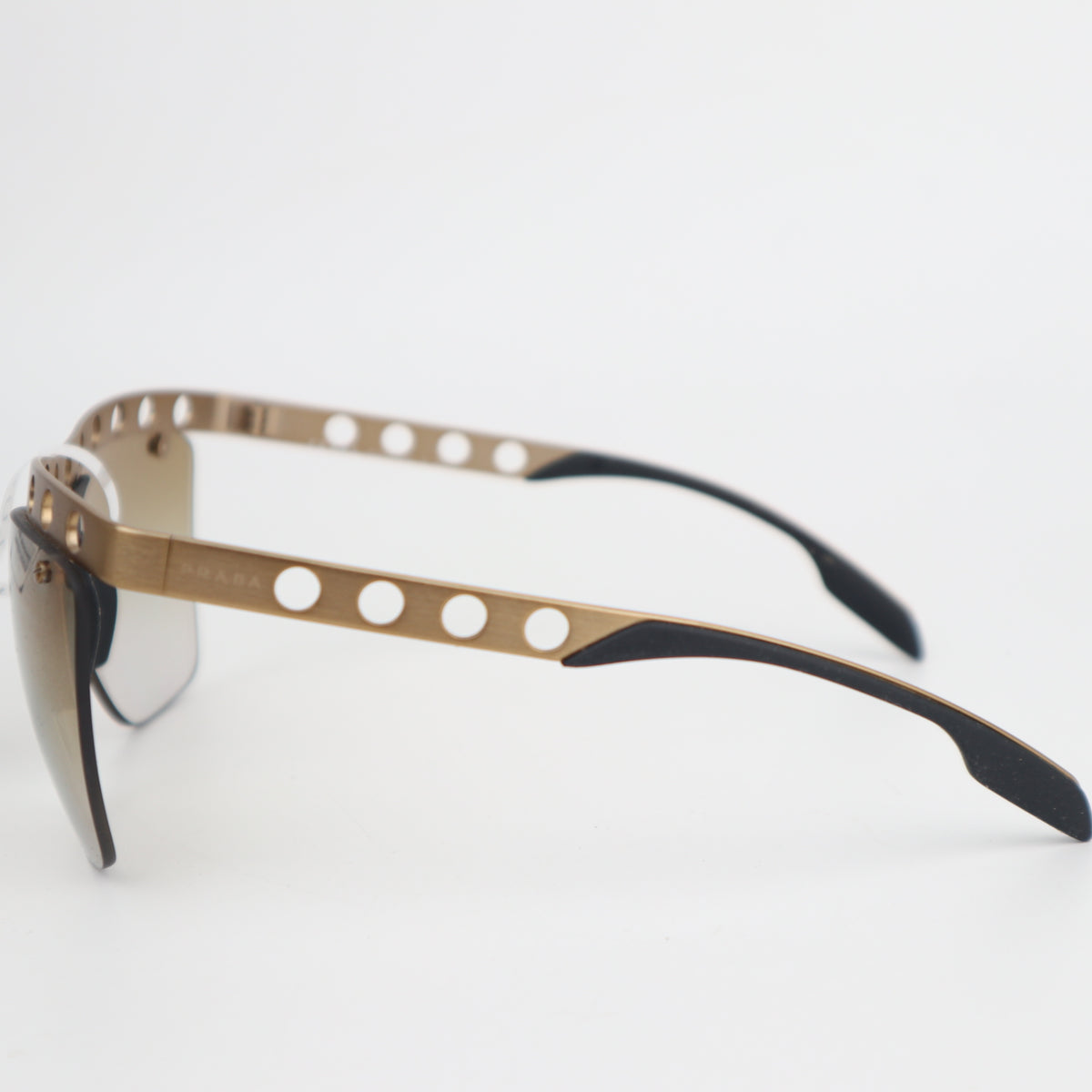 C2719 Prada Sunglasses Metal Perforated Sunglasses SPR 53R | Pre-Owned Very Good Metal
