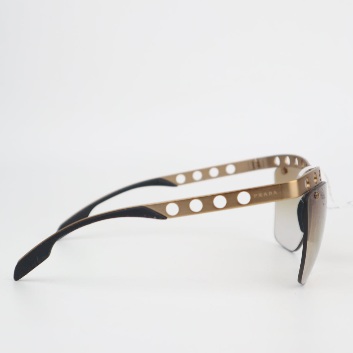 C2719 Prada Sunglasses Metal Perforated Sunglasses SPR 53R | Pre-Owned Very Good Metal