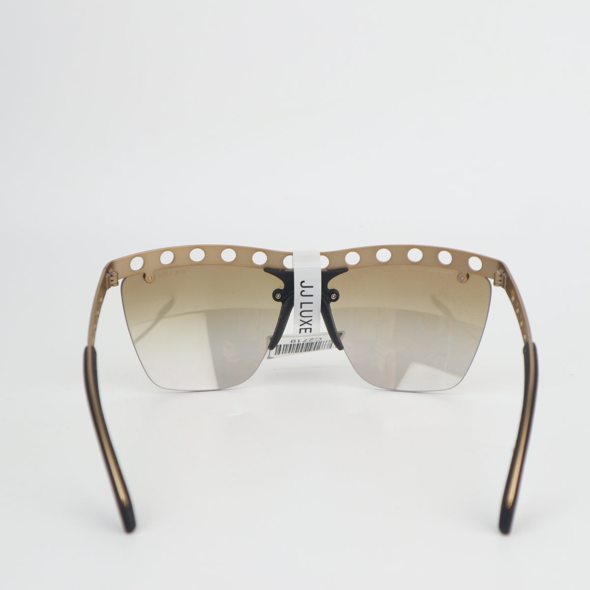 C2719 Prada Sunglasses Metal Perforated Sunglasses SPR 53R | Pre-Owned Very Good Metal