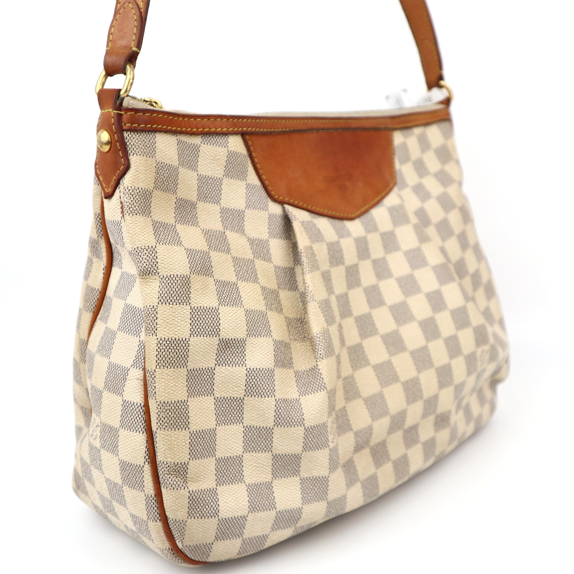C1230  Louis Vuitton Damier Azur Siracusa -Pre Owned