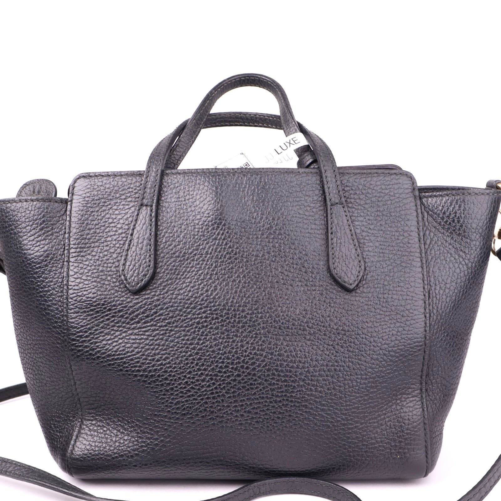 J1003 Gucci Mini Leather Swing Satchel- Pre Owned