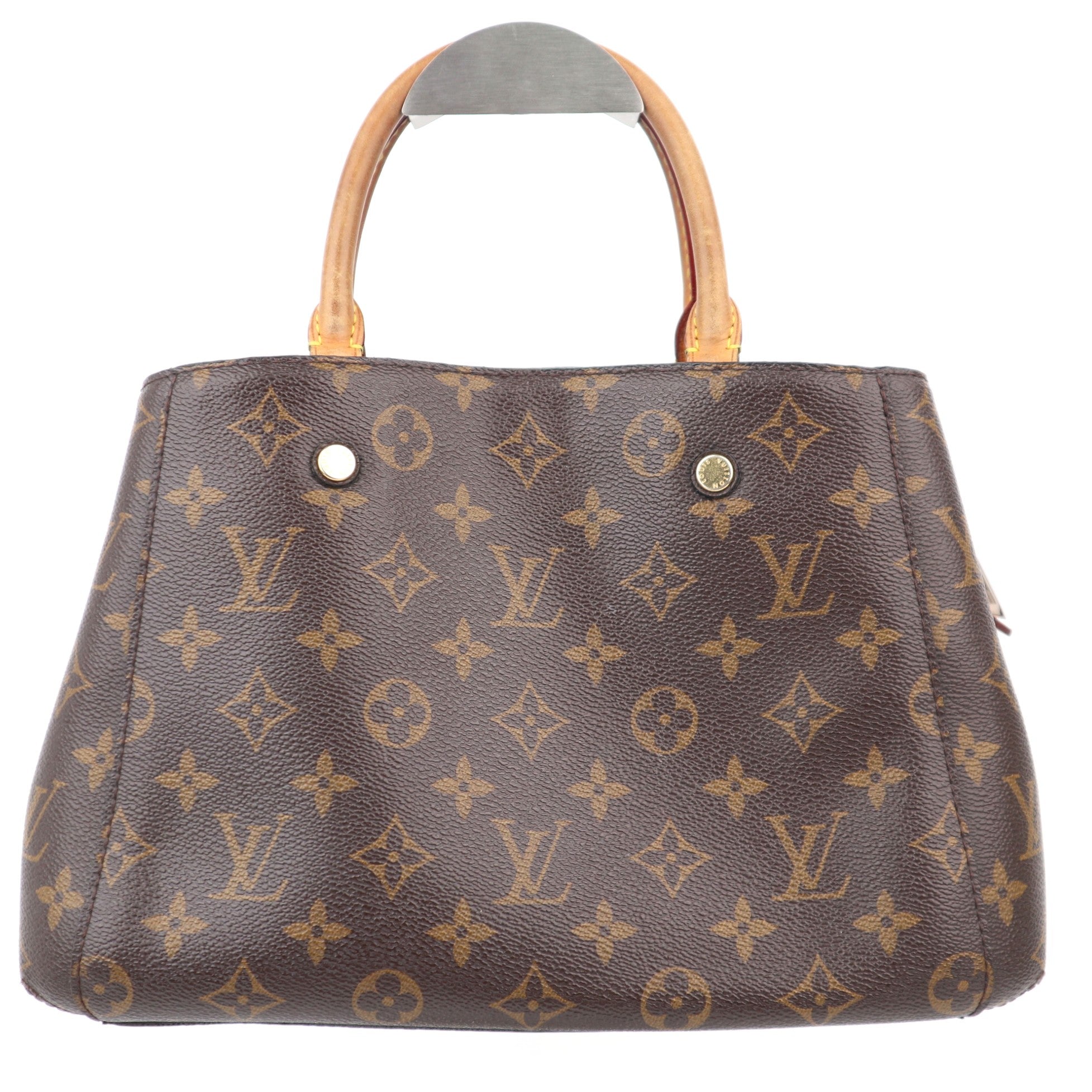 C1232 Louis Vuitton Monogram Canvas Montaigne BB Bag-Pre Owned