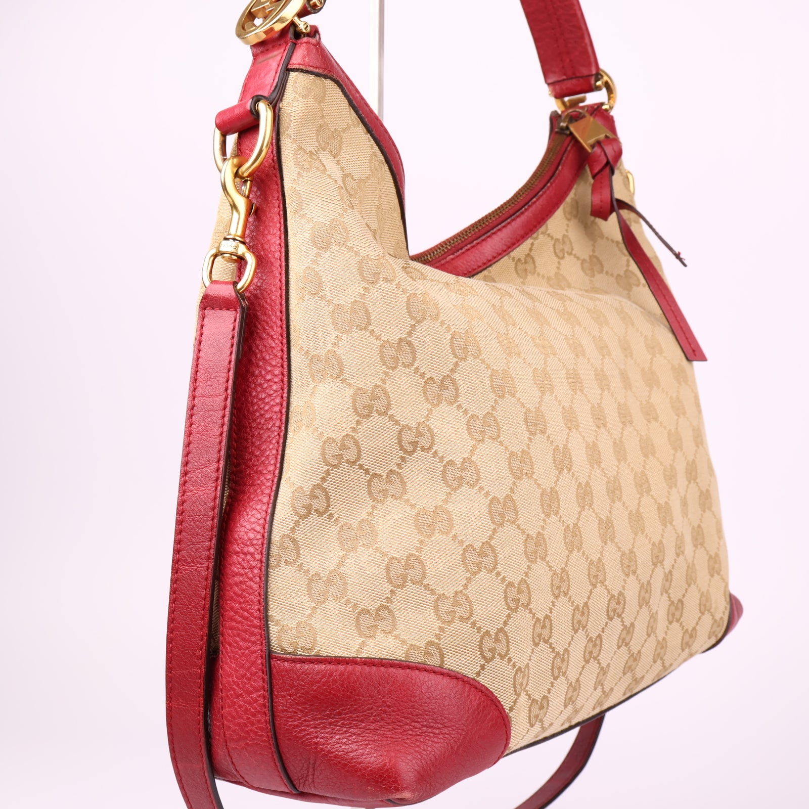 J1169 Gucci GG Canvas Miss GG Small Handbag - Pre Owned