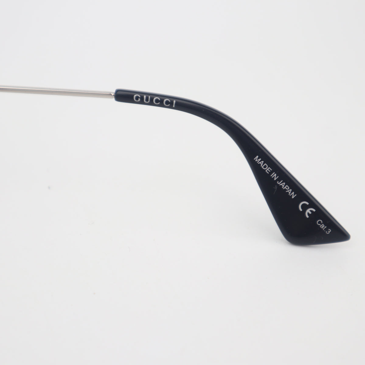 C2729 Gucci Sunglasses Round Web Frame Sunglasses | Pre-Owned Very Good Acetate / Metal