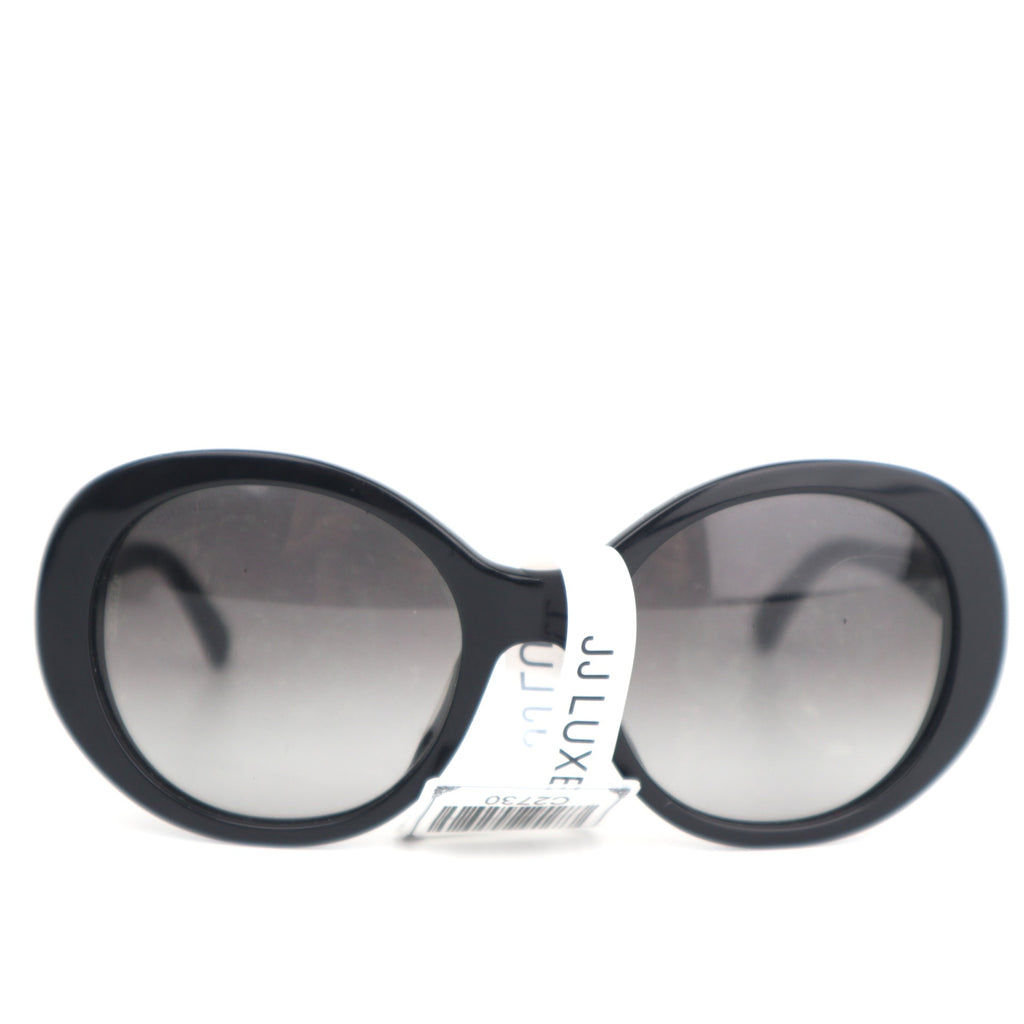 C2730 Chanel Sunglasses Sunglasses Black | Pre-Owned Very Good Black Acetate / Metal