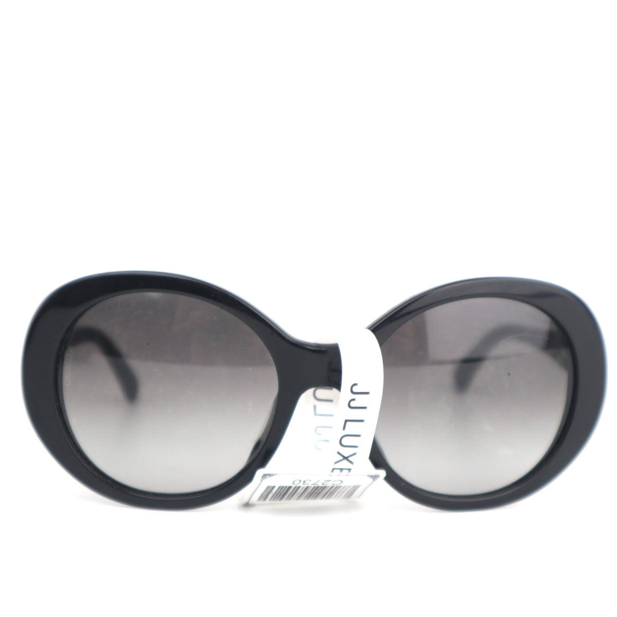 C2730 Chanel Sunglasses Sunglasses Black | Pre-Owned Very Good Black Acetate / Metal