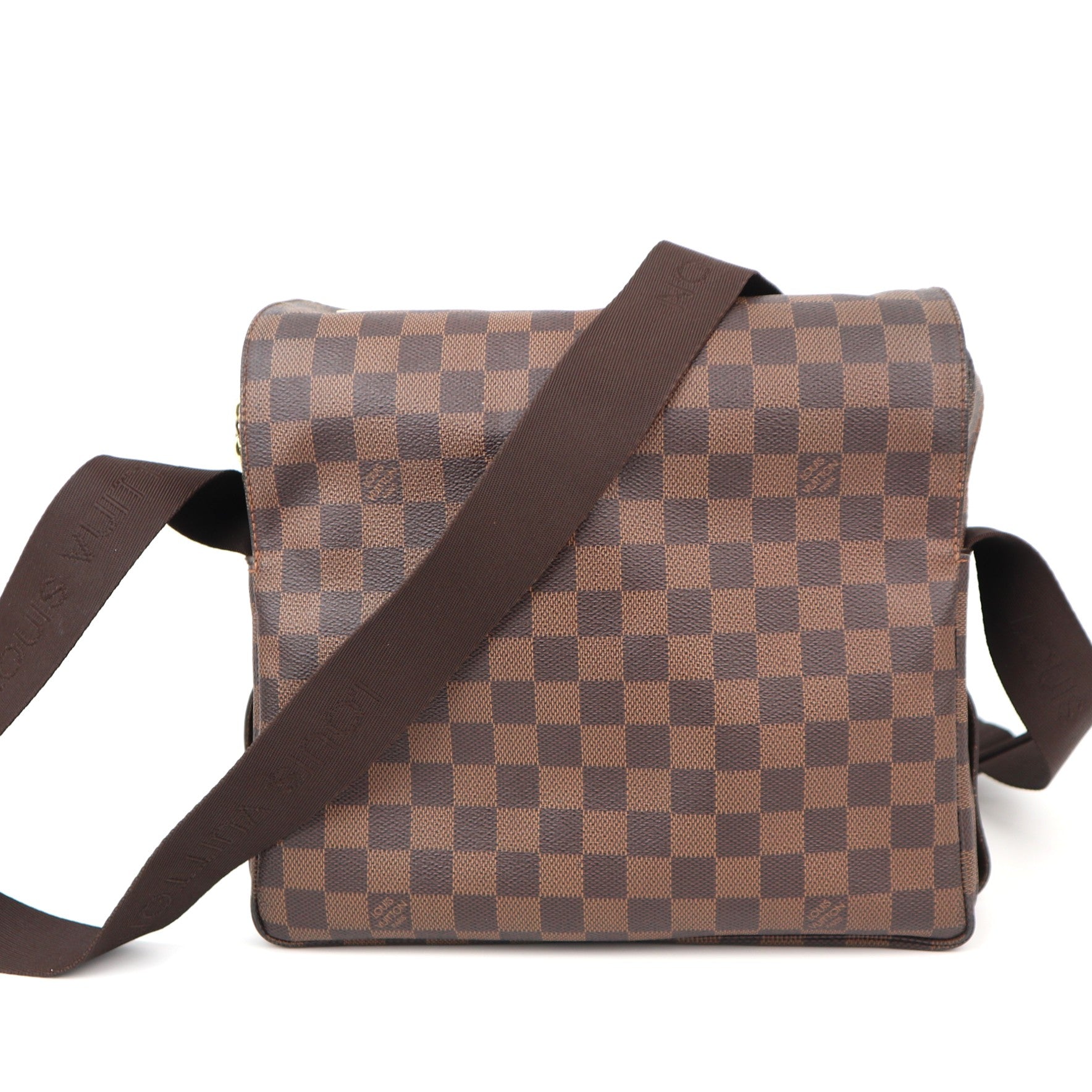C1234# Louis Vuitton Damier Naviglio Shoulder Bag-Pre Owned
