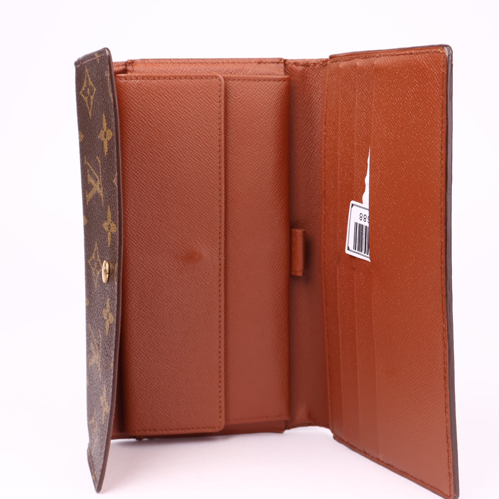J1688 Louis Vuitton Monogram Canvas Sarah Wallet- Pre Owned