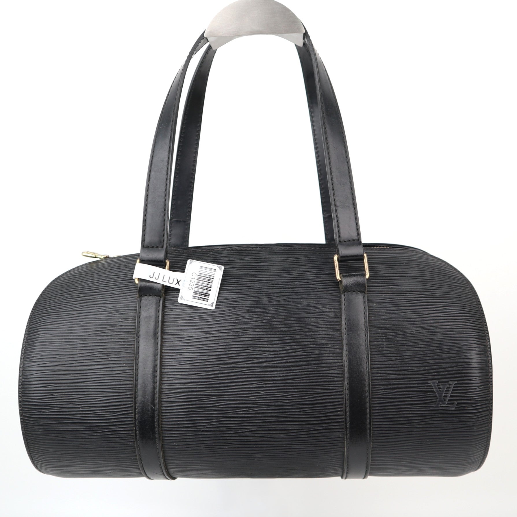 C1235 Louis Vuitton Epi Soufflot Black -Pre Owned