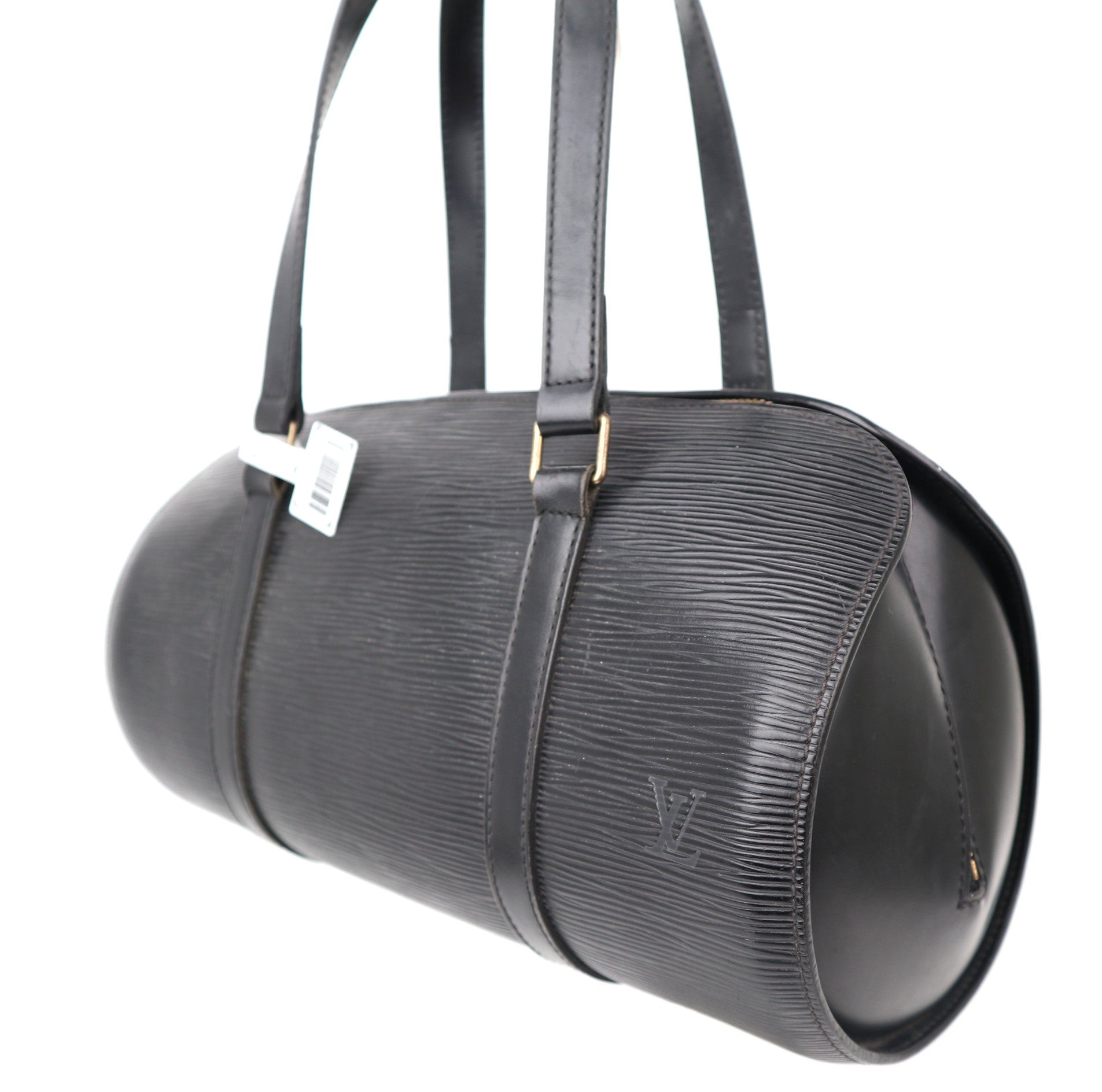 C1235 Louis Vuitton Epi Soufflot Black -Pre Owned