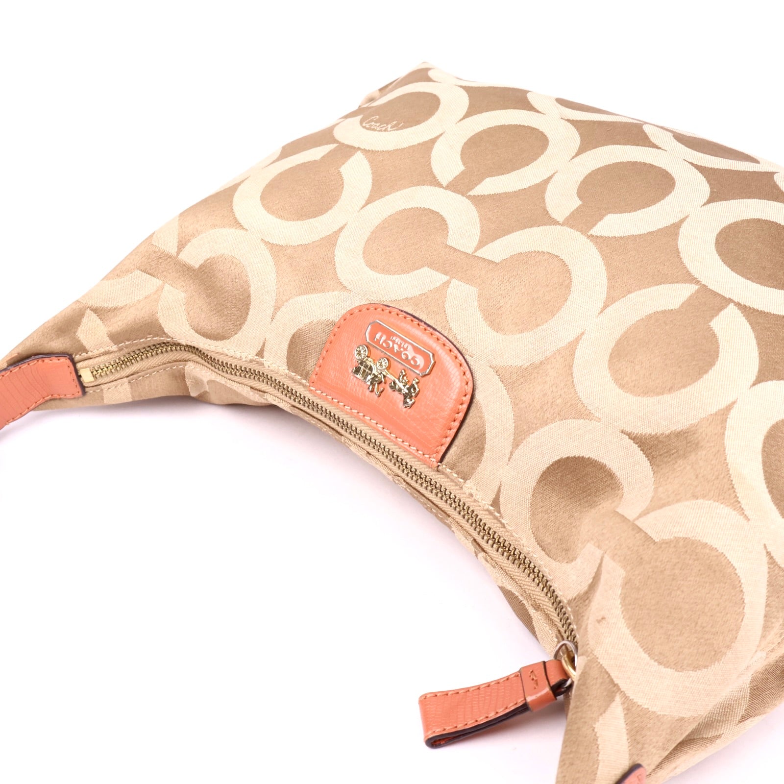 J1142 Coach Madison Op Art Hailey Hobo Bag- Pre Owned