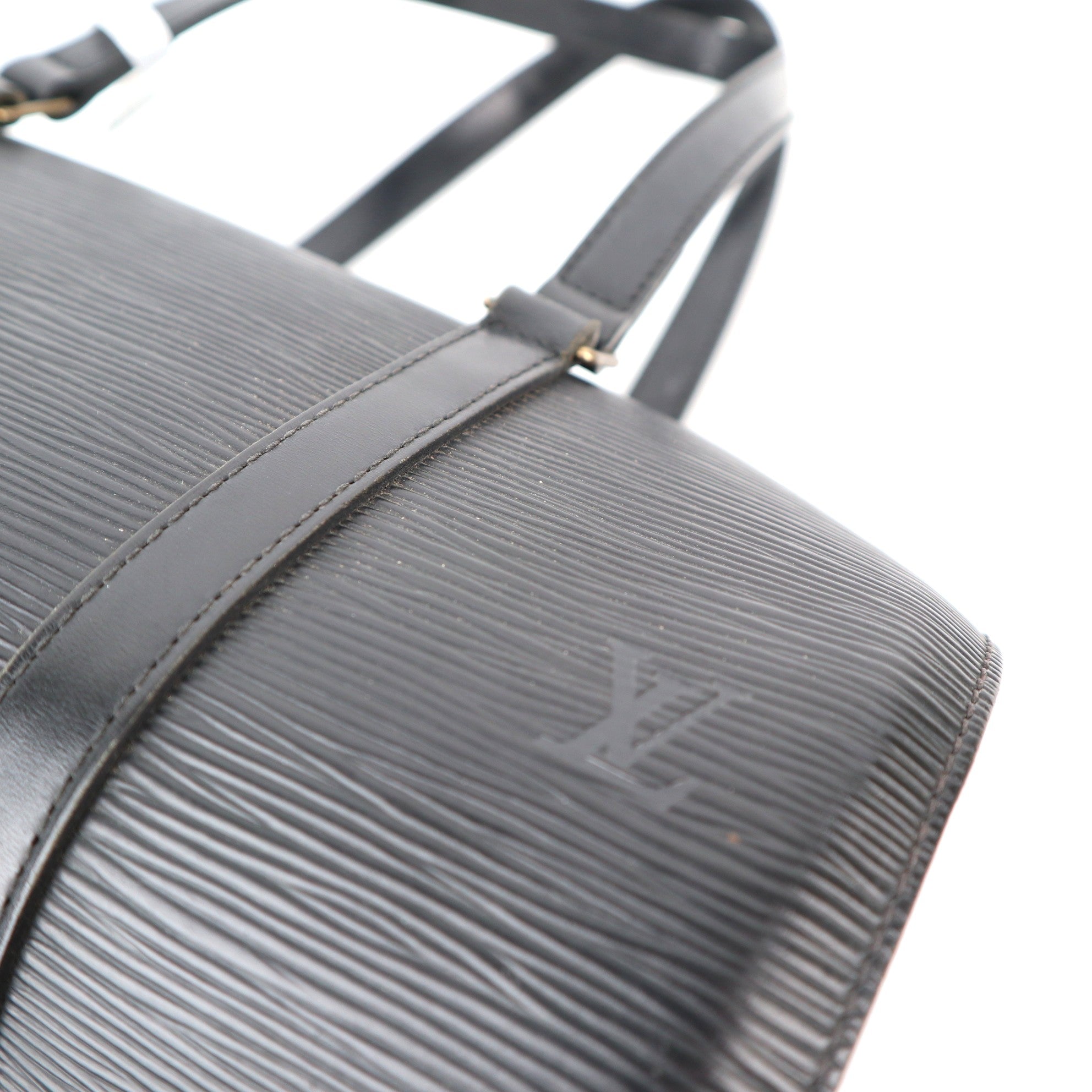 C1235 Louis Vuitton Epi Soufflot Black -Pre Owned