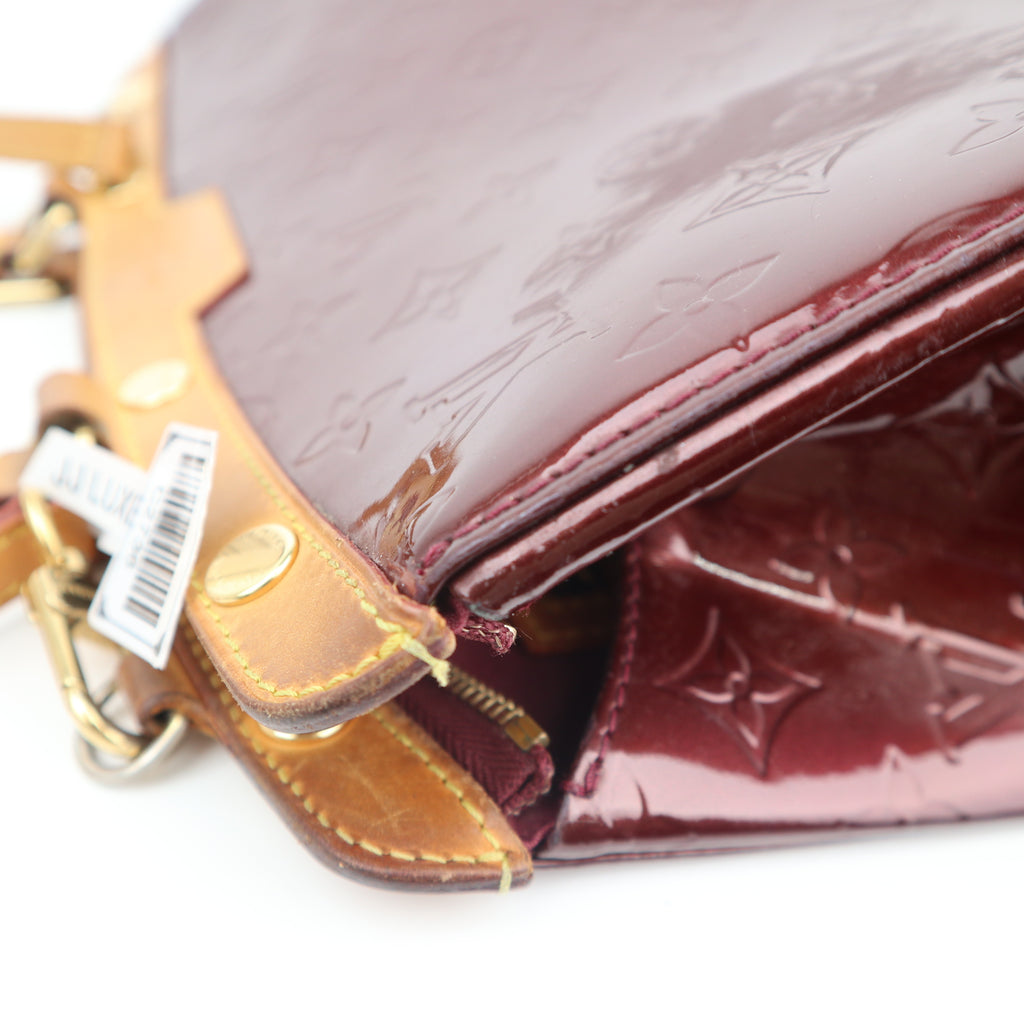 C2736 Louis Vuitton Top Handle Bag Monogram Vernis Brea MM | Pre-Owned Very Good Patent Leather Monogram Vernis
