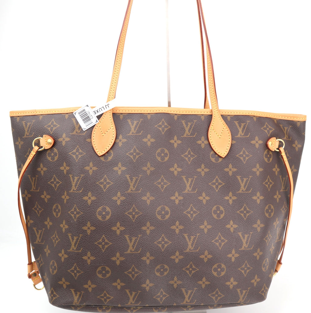 C2740R Louis Vuitton Tote Bag Monogram Neverfull MM | Pre-Owned Excellent Brown Canvas Monogram
