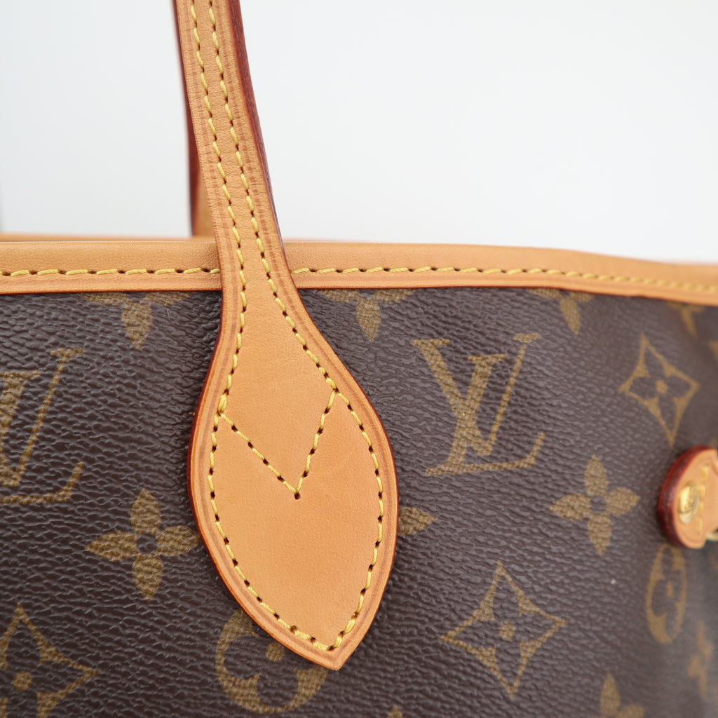 C2740R Louis Vuitton Tote Bag Monogram Neverfull MM | Pre-Owned Excellent Brown Canvas Monogram