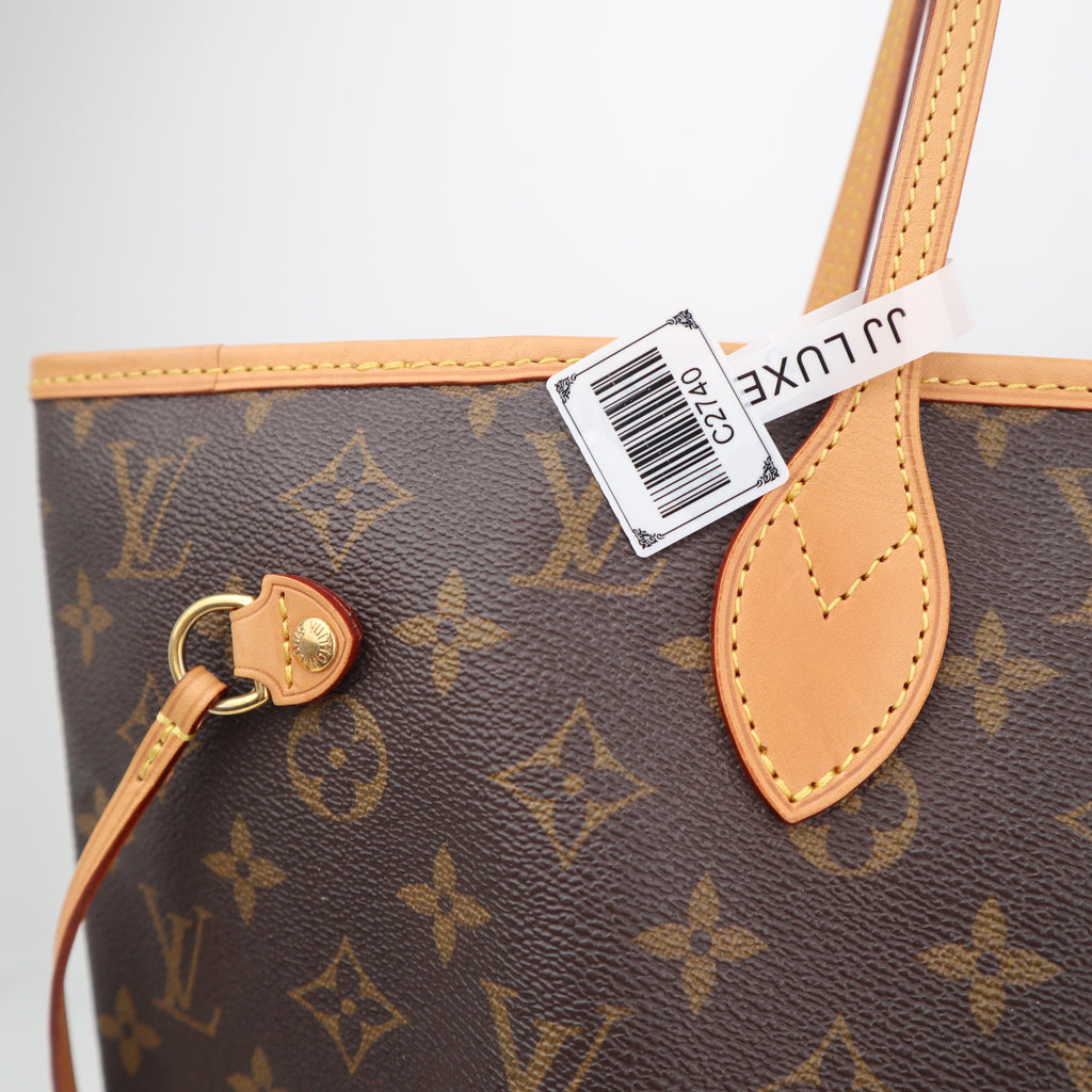 C2740R Louis Vuitton Tote Bag Monogram Neverfull MM | Pre-Owned Excellent Brown Canvas Monogram