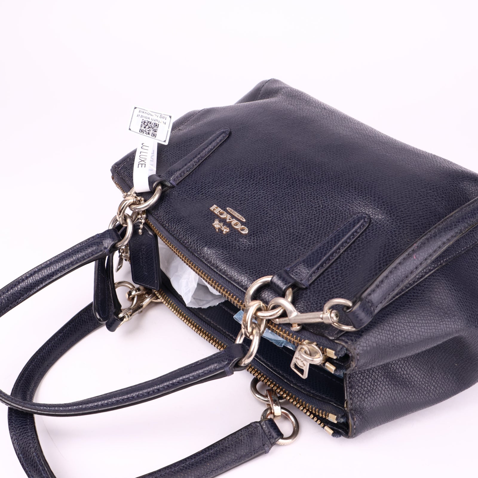 J1144 Coach Mini Bennett Satchel- Pre Owned