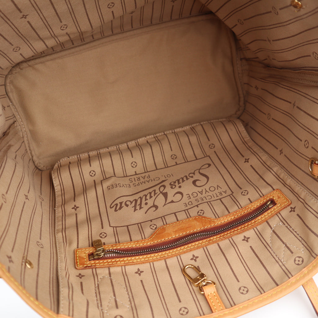 C2740R Louis Vuitton Tote Bag Monogram Neverfull MM | Pre-Owned Excellent Brown Canvas Monogram
