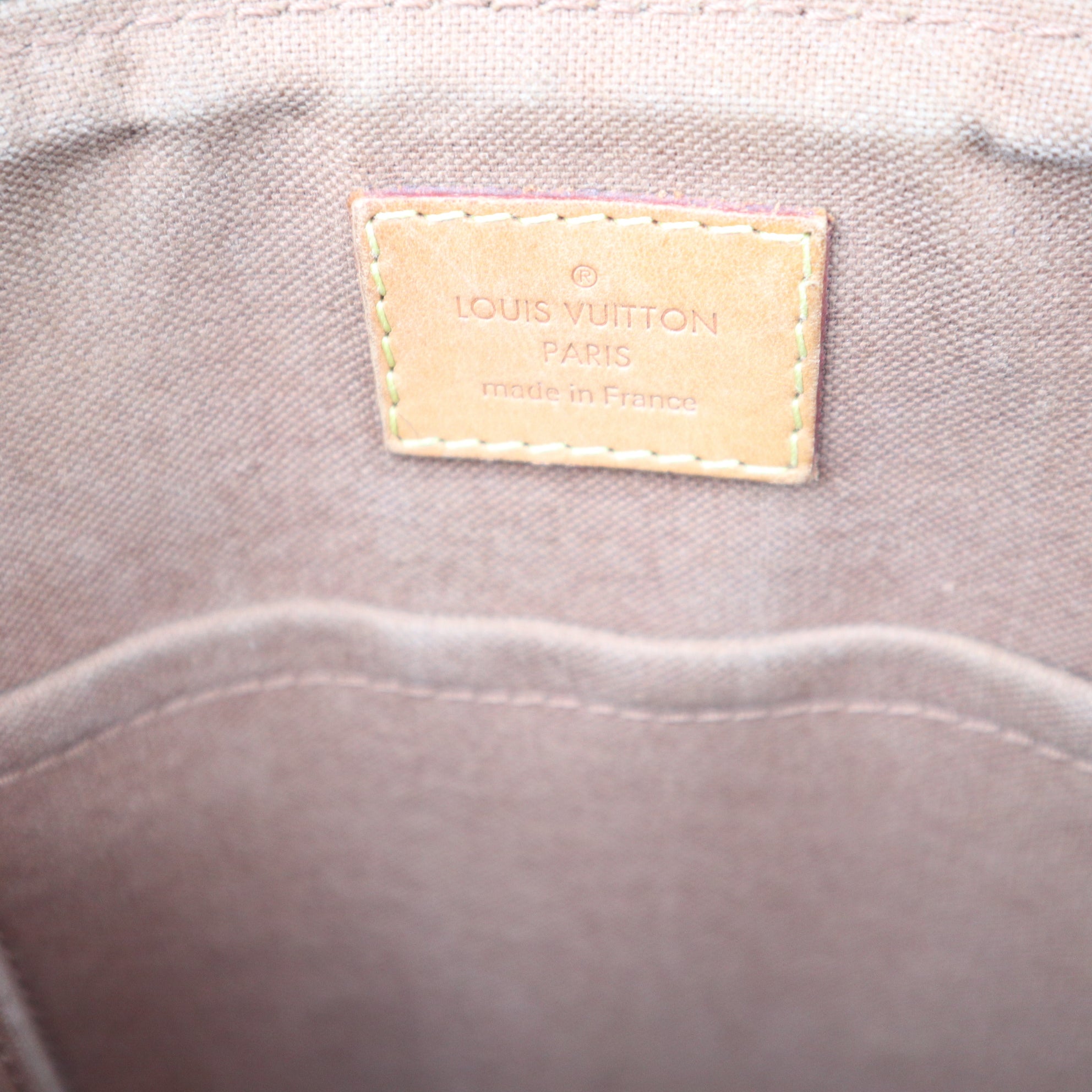 C1240 Louis Vuitton Brown Monogram Palermo PM -Pre Owned