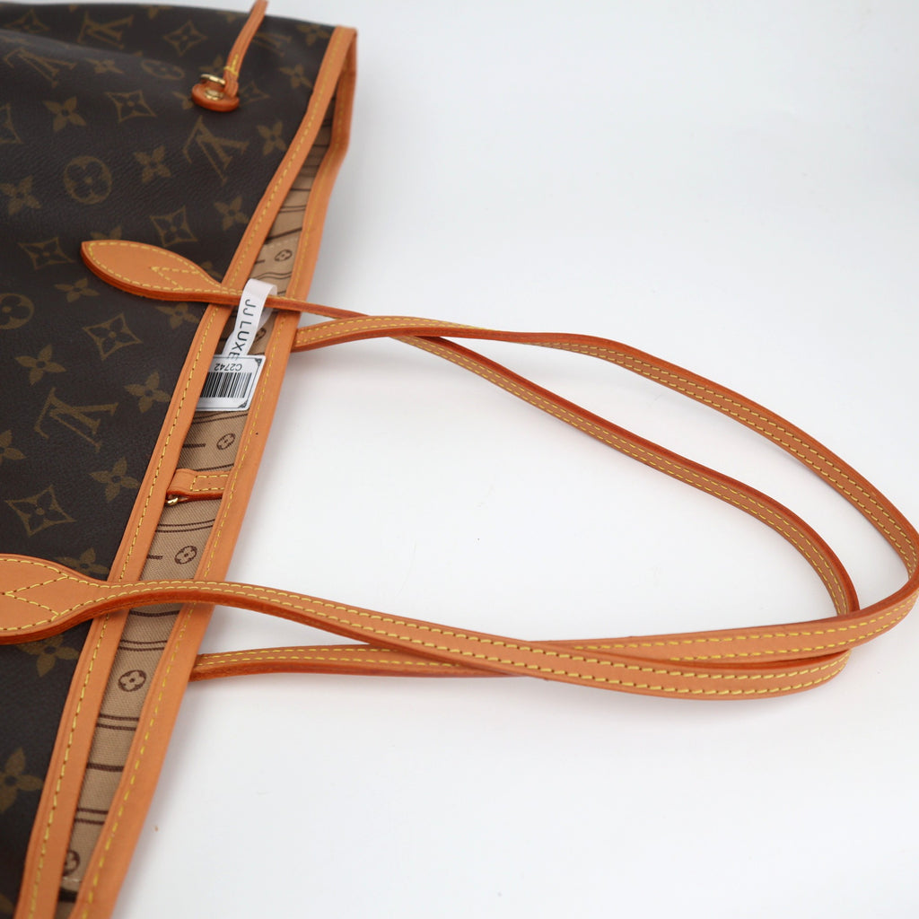 C2742R Louis Vuitton Tote Bag Monogram Neverfull GM | Pre-Owned Excellent Brown Canvas Monogram