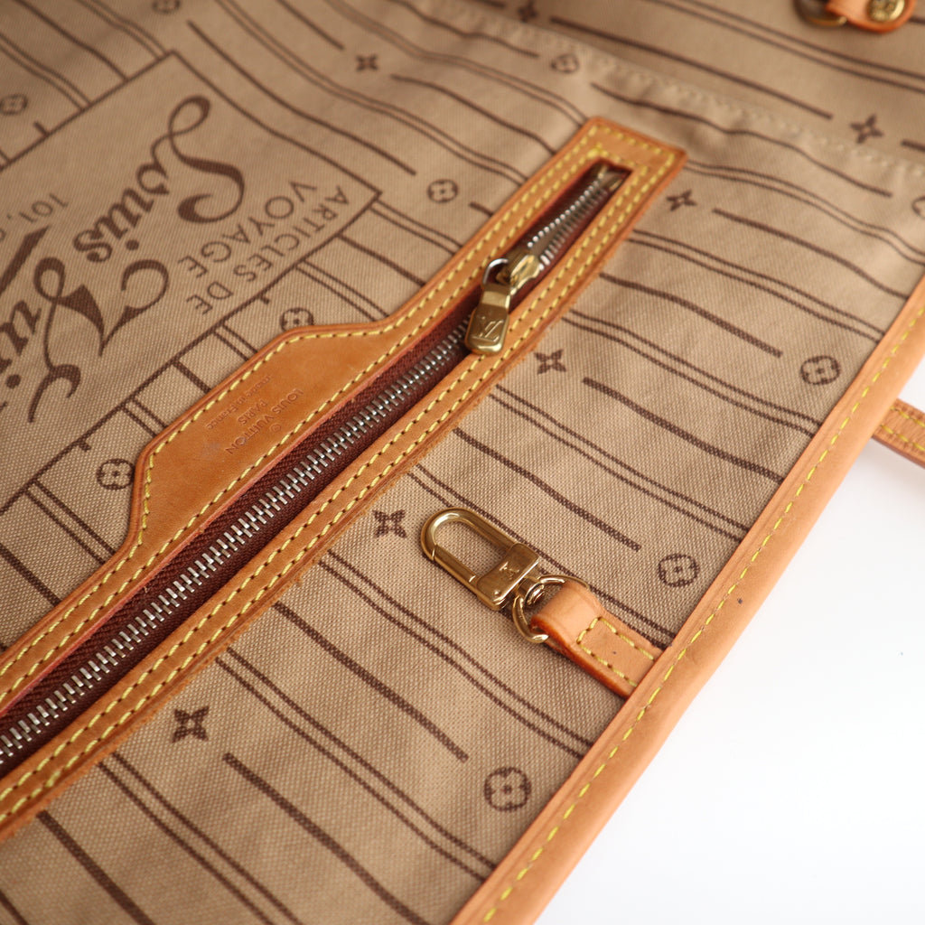 C2742R Louis Vuitton Tote Bag Monogram Neverfull GM | Pre-Owned Excellent Brown Canvas Monogram