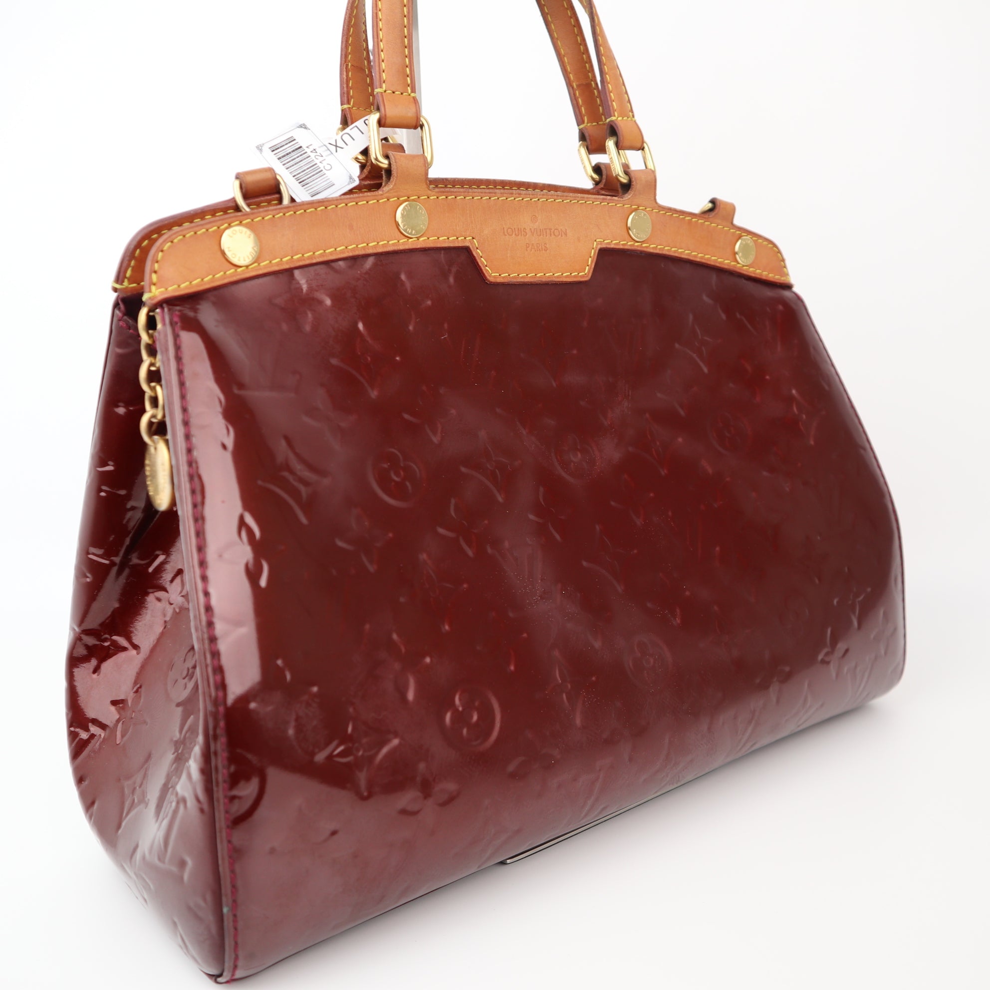 C1241 Louis Vuitton Vernis Brea MM-Pre Owned