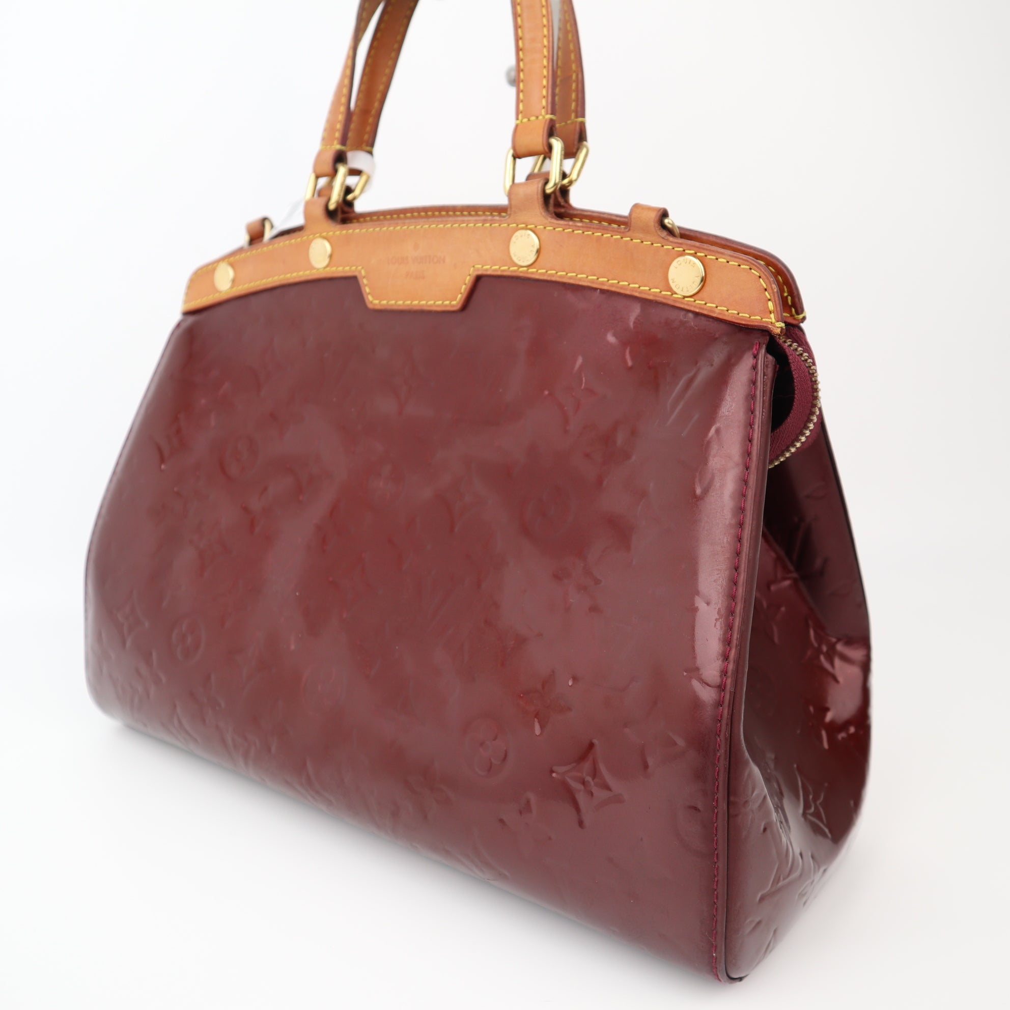 C1241 Louis Vuitton Vernis Brea MM-Pre Owned