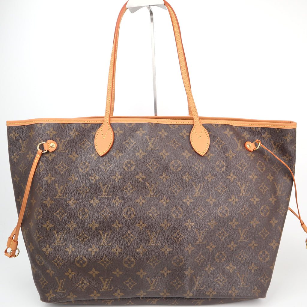 C2743R Louis Vuitton Tote Bag Monogram Neverfull GM | Pre-Owned Excellent Brown Canvas Monogram