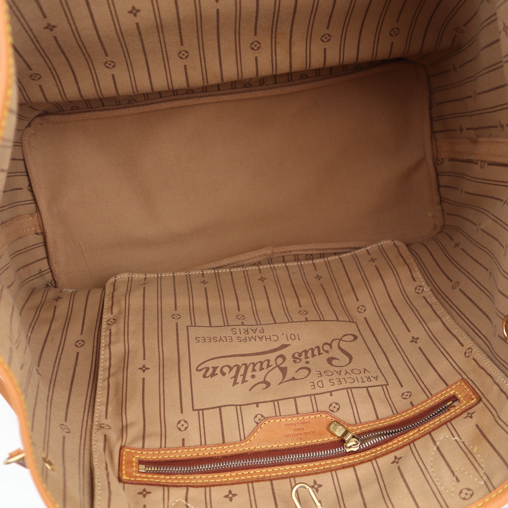 C2743R Louis Vuitton Tote Bag Monogram Neverfull GM | Pre-Owned Excellent Brown Canvas Monogram