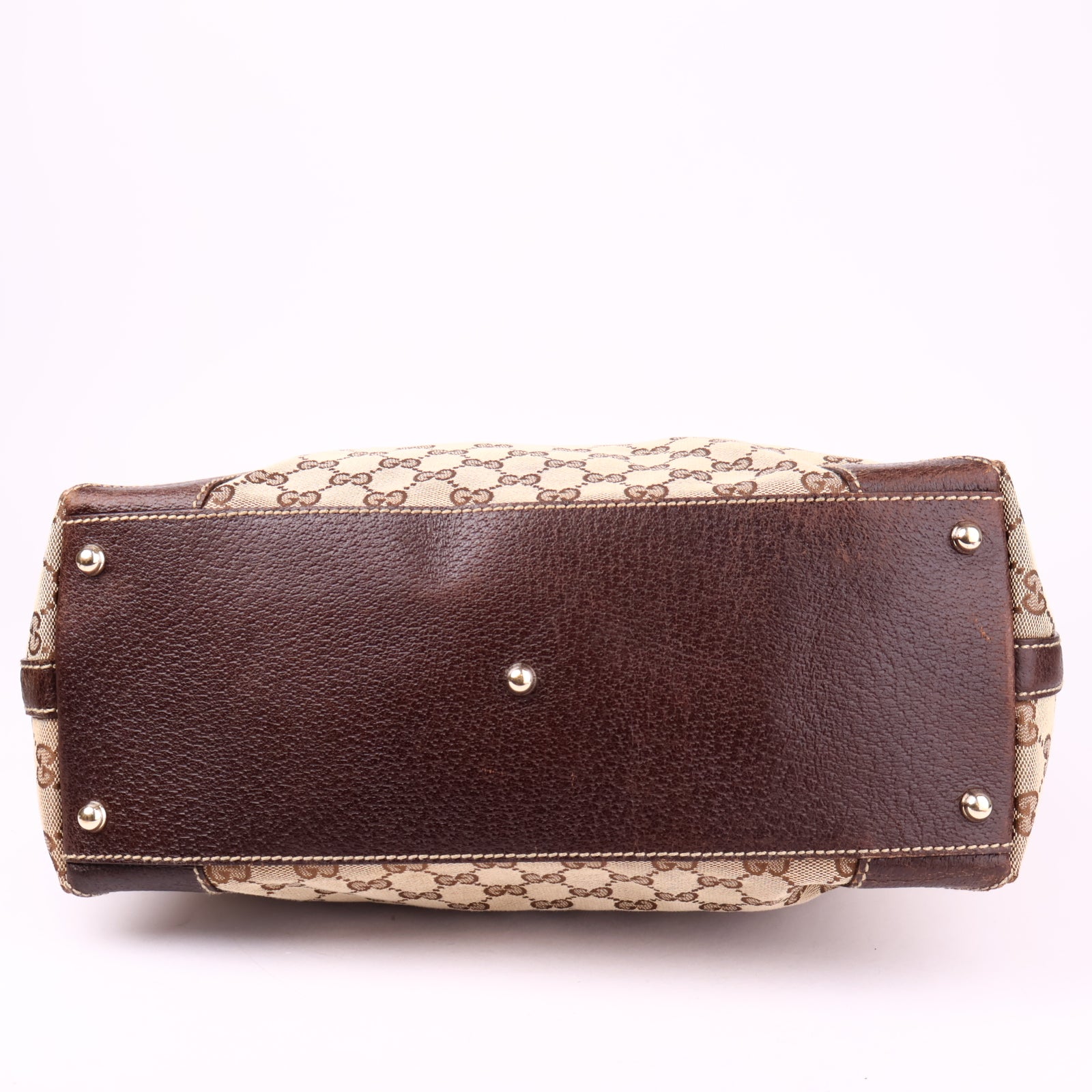 J1012 Gucci GG Canvas Tote Bag- Pre Owned