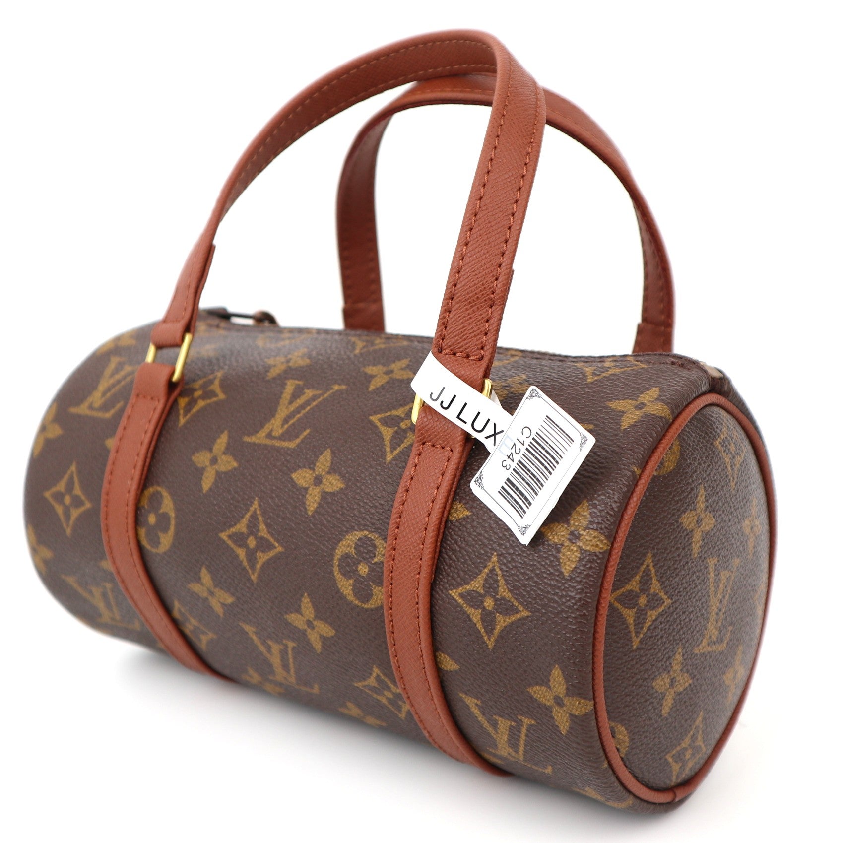 C1243R LOUIS VUITTON Papillon 19 Monogram Canvas Handbag-Pre Owned