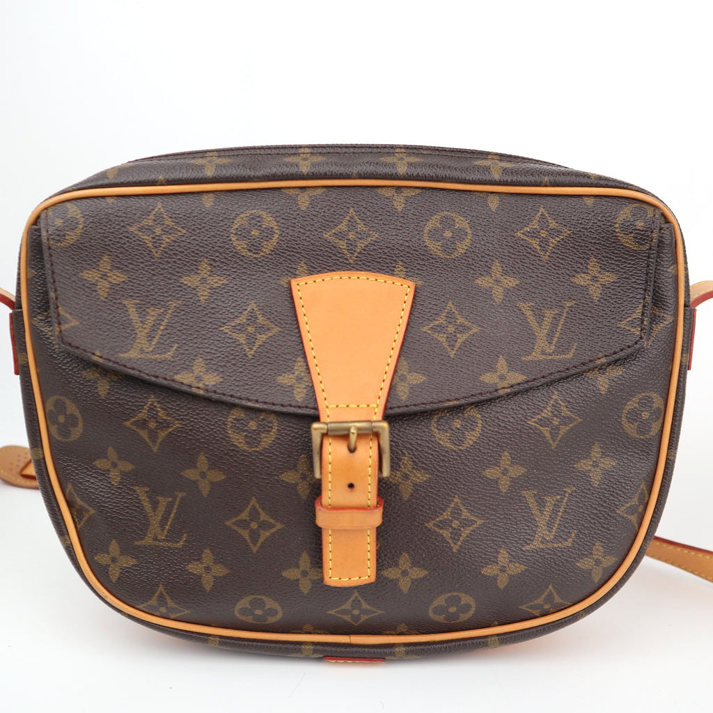 C2746R Louis Vuitton Crossbody Bag Monogram Jeune Fille | Pre-Owned Excellent Brown Canvas Monogram