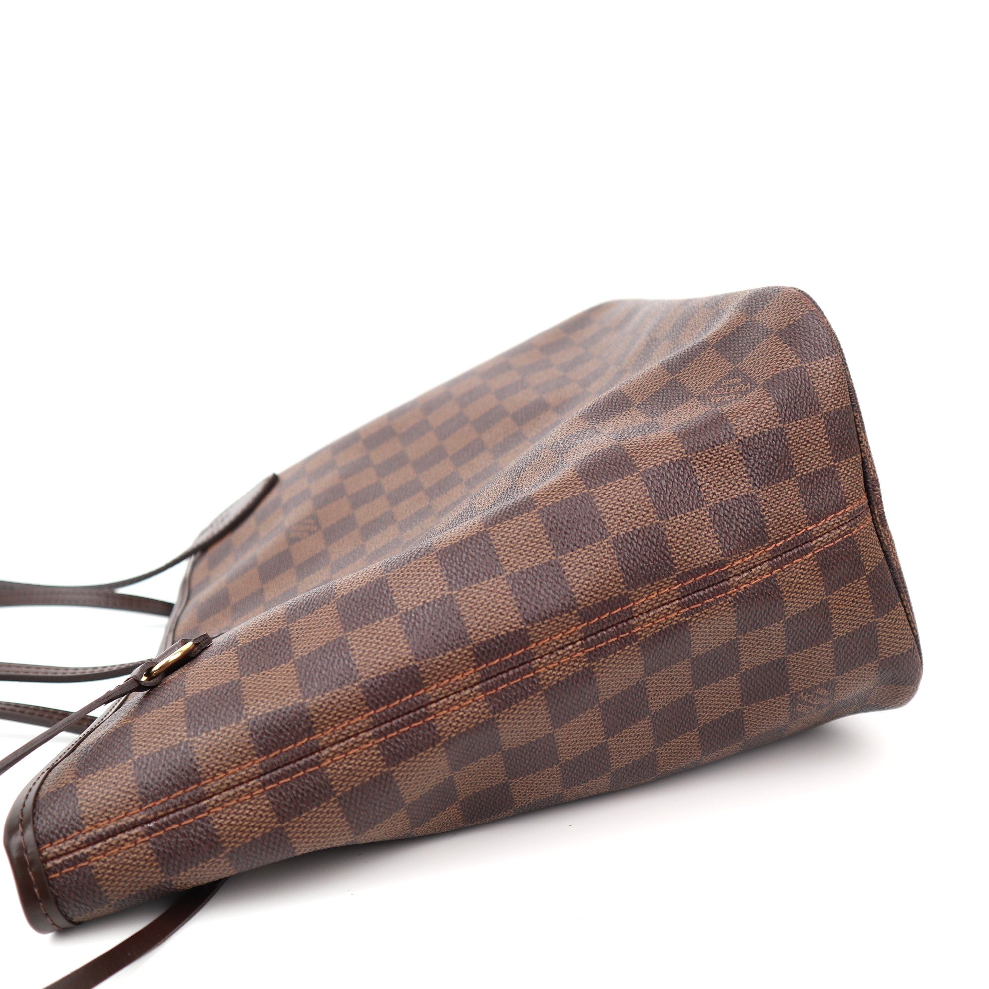 C1244 Louis Vuitton Neverfull MM in Damier Ebene Canvas-Pre Owned