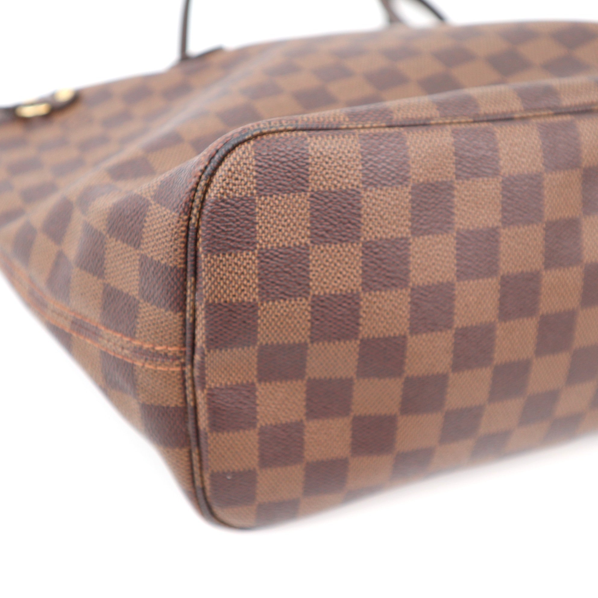C1244 Louis Vuitton Neverfull MM in Damier Ebene Canvas-Pre Owned