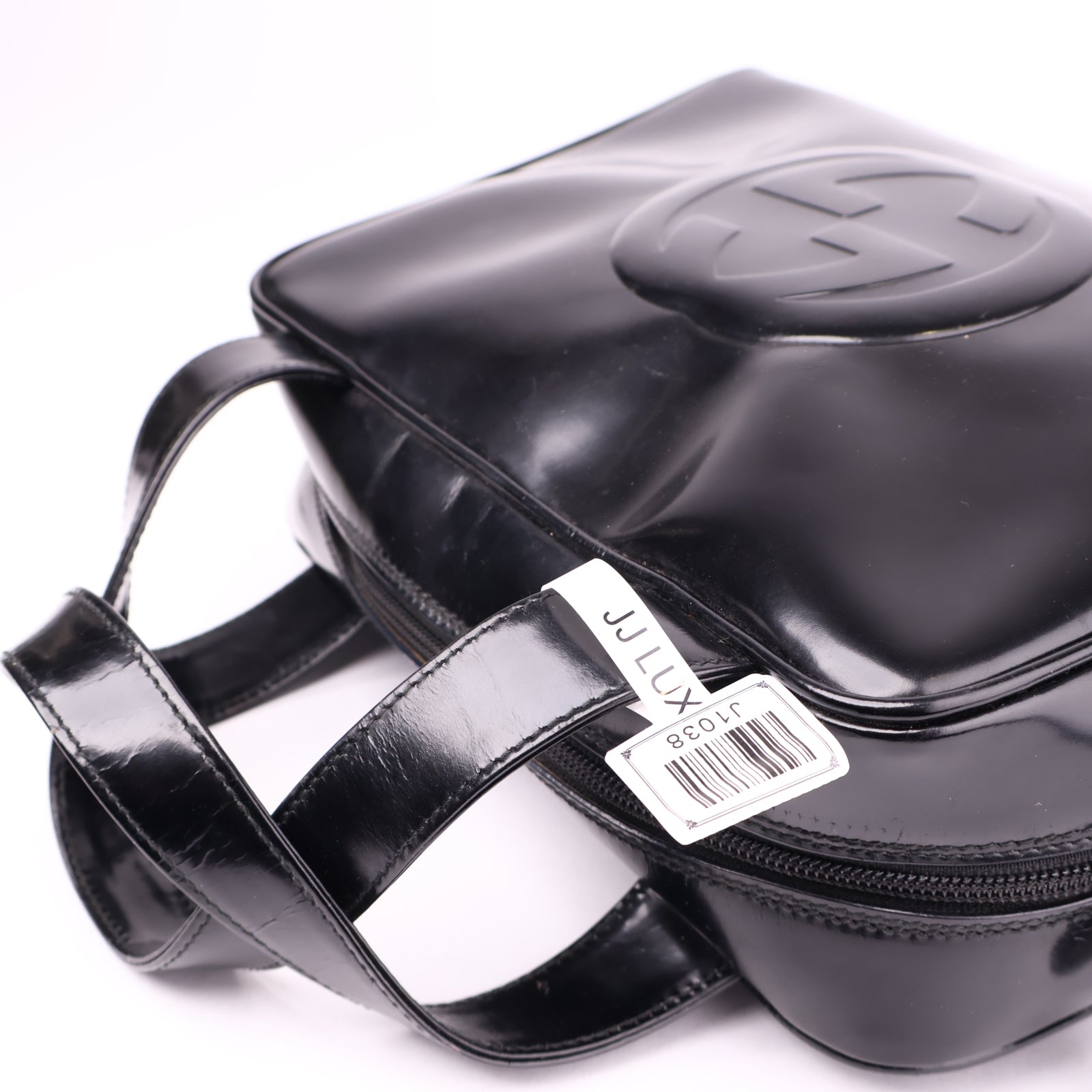 J1038 Gucci Leather Exterior Duffle Bags- Pre Owned