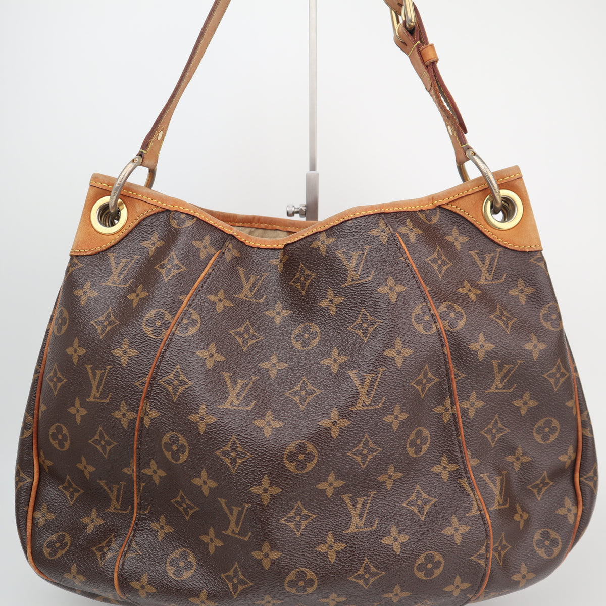 C2749 Louis Vuitton Shoulder Bag Monogram Galliera PM | Pre-Owned Very Good Brown Canvas Monogram