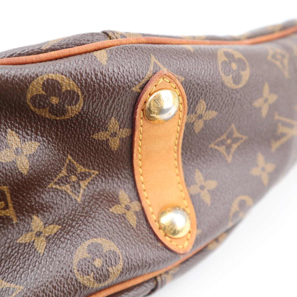 C2749 Louis Vuitton Shoulder Bag Monogram Galliera PM | Pre-Owned Very Good Brown Canvas Monogram