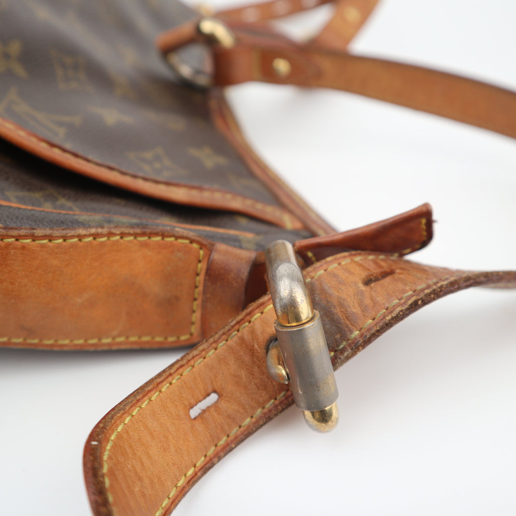 C2750 Louis Vuitton Shoulder Bag Monogram Tulum GM | Pre-Owned Good Brown Canvas Monogram