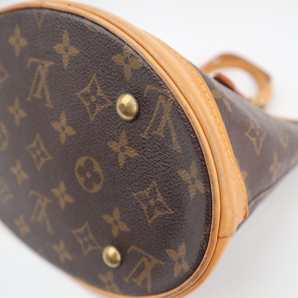 C2751R Louis Vuitton Bucket Bag Monogram Marais Bucket | Pre-Owned Excellent Brown Canvas Monogram