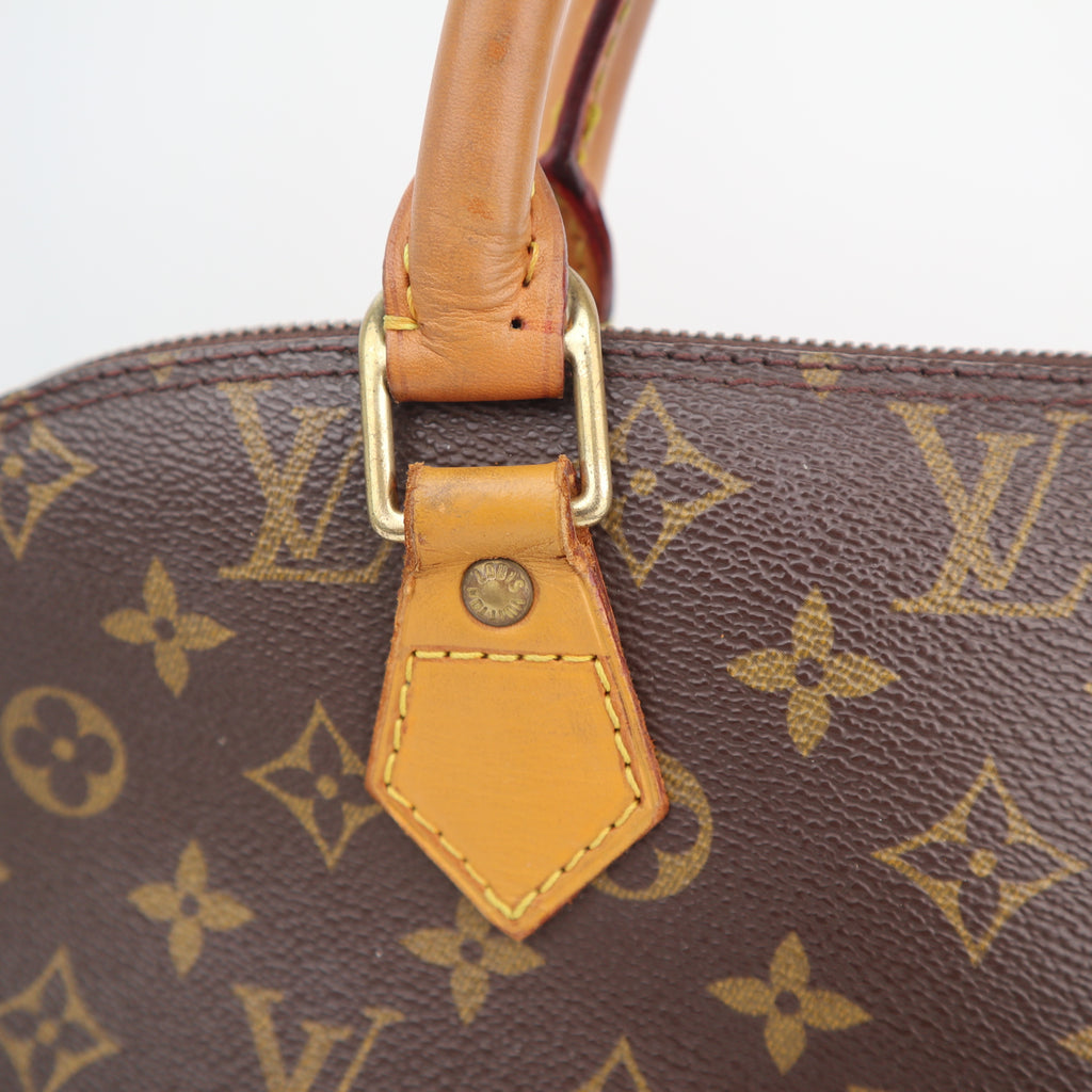 C2752R Louis Vuitton Top Handle Bag Monogram Alma PM | Pre-Owned Very Good Brown Canvas Monogram