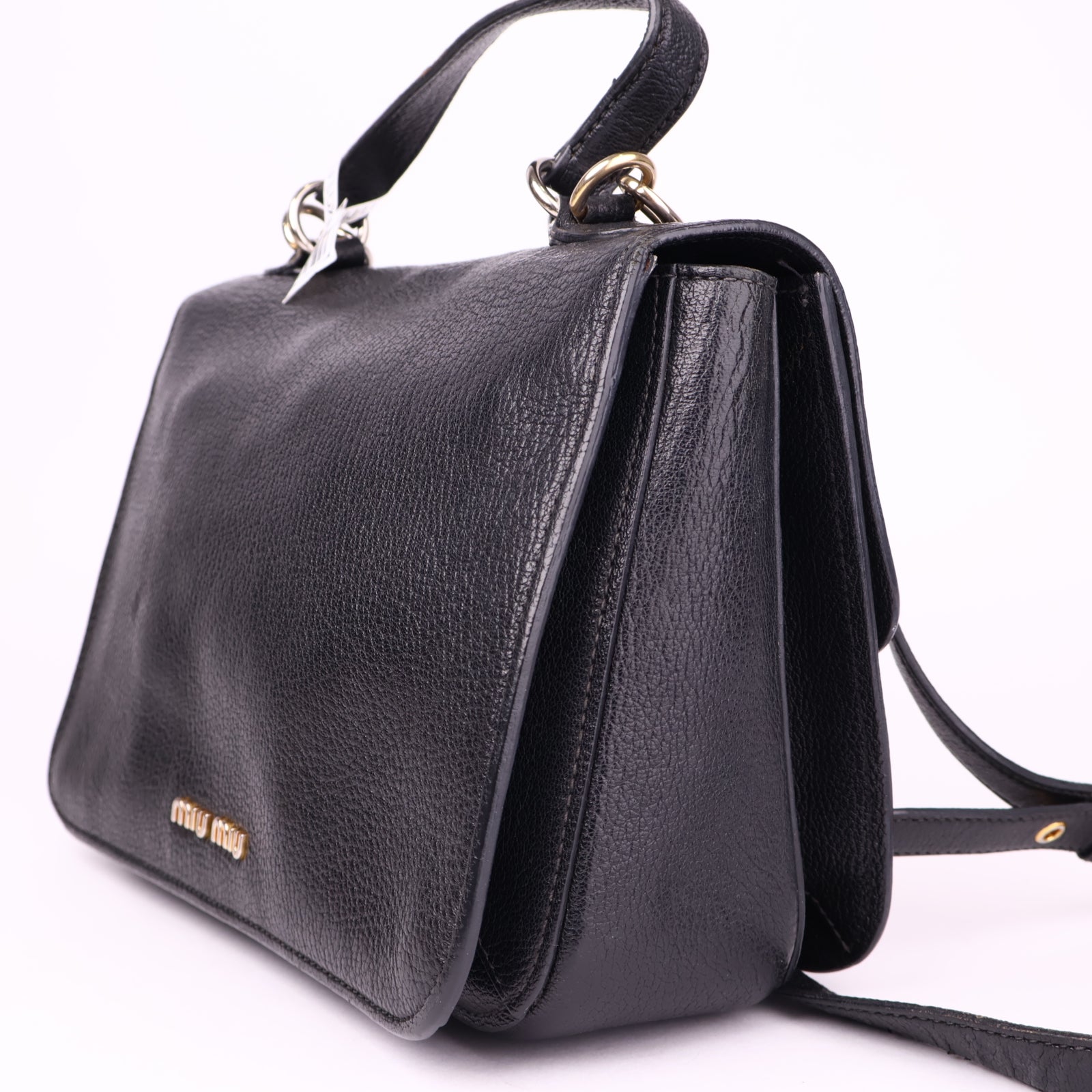 J1030 Miu Miu Madras Bicolore Shoulder Bag- Pre Owned