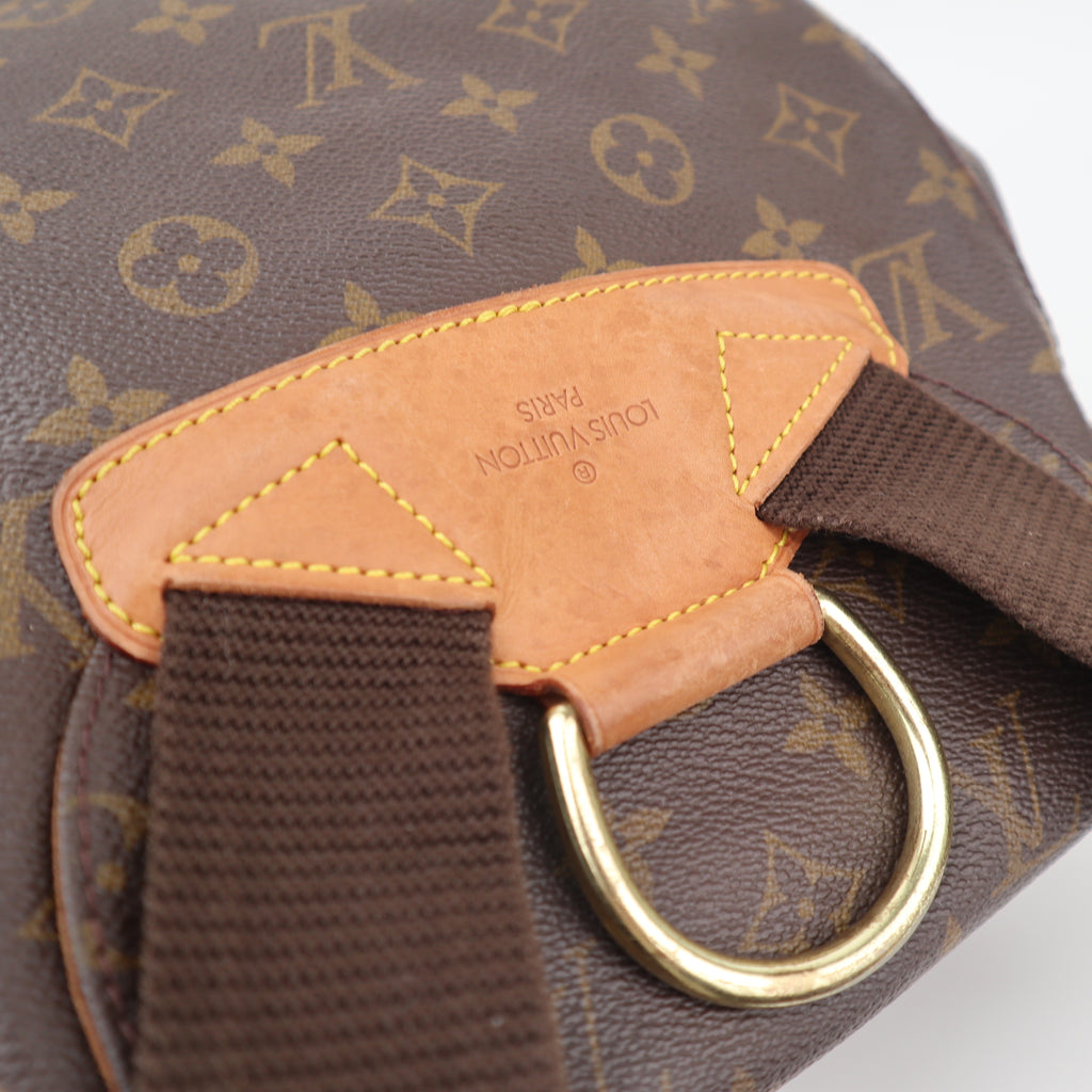 C2753 Louis Vuitton Backpack Monogram Montsouris GM | Pre-Owned Very Good Brown Canvas Monogram
