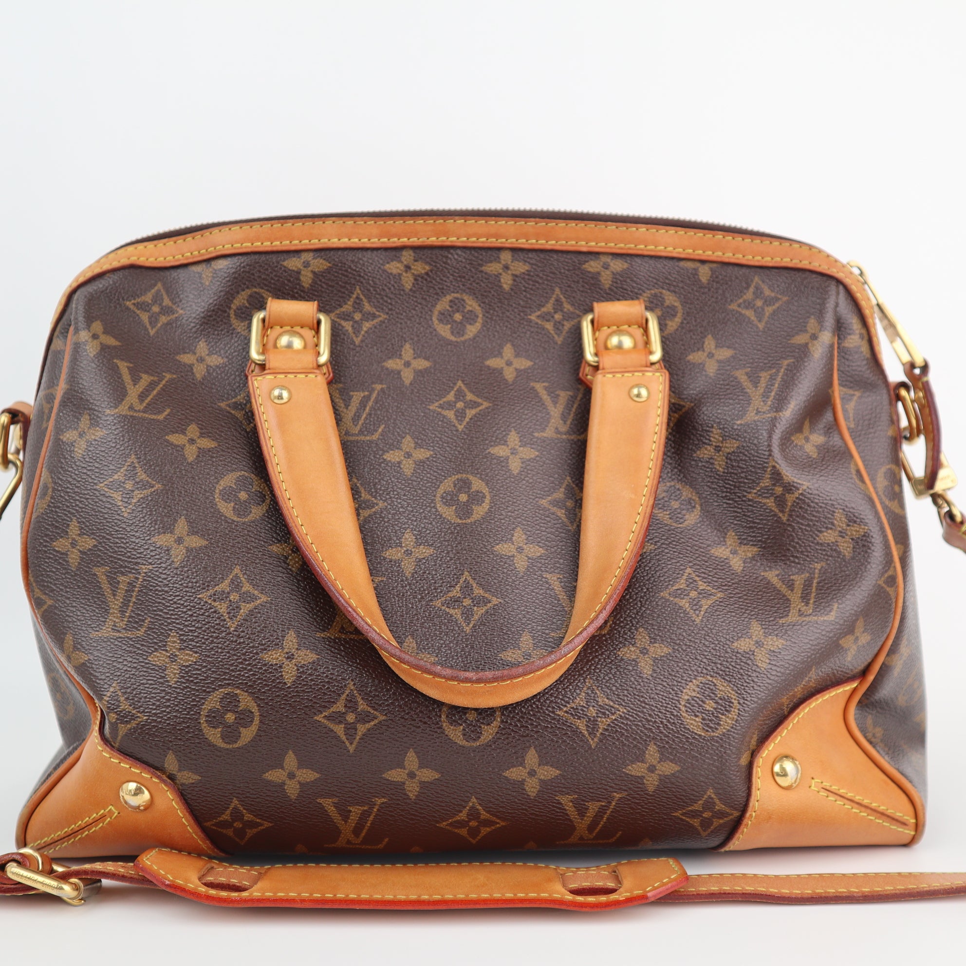 Louis Vuitton Monogram Canvas Retiro PM Shoulder Bag C1802 | Pre-Owned Very Good Brown Monogram Canvas