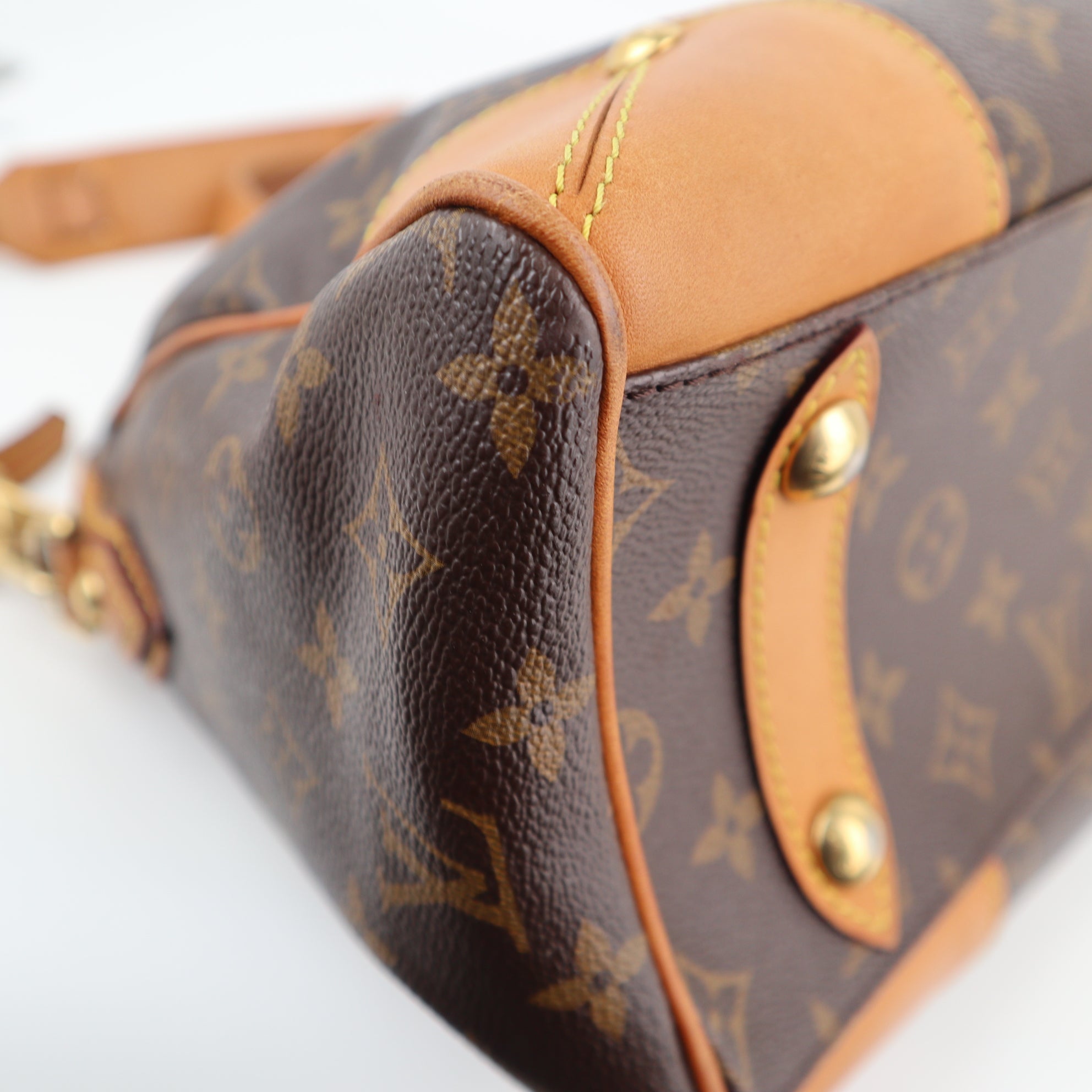 Louis Vuitton Monogram Canvas Retiro PM Shoulder Bag C1802 | Pre-Owned Very Good Brown Monogram Canvas