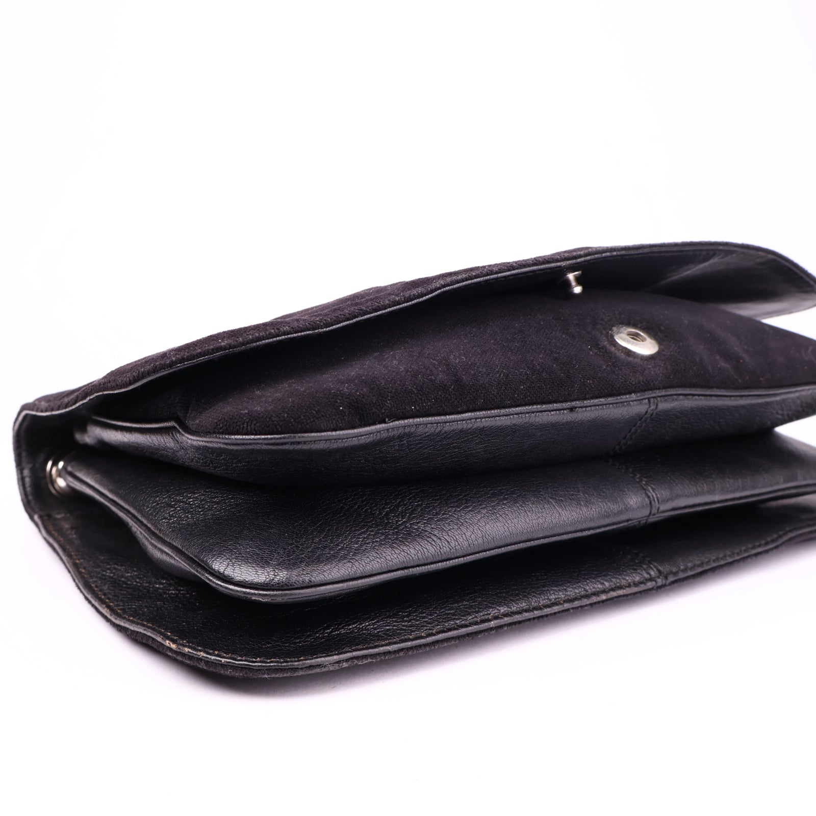 J1032 Gucci Velvet Blondie Web Flap Bag- Pre Owned