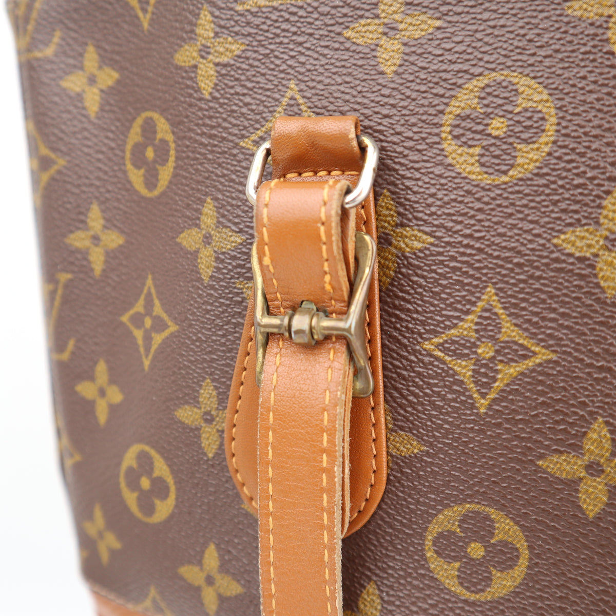 C2756R Louis Vuitton Bucket Bag Monogram Vintage Bucket GM | Pre-Owned Very Good Brown Canvas Monogram