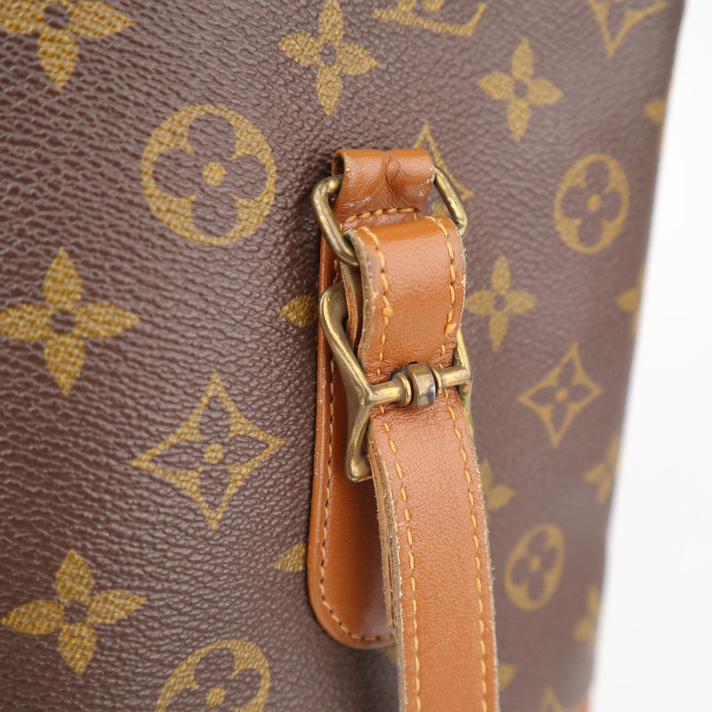 C2756R Louis Vuitton Bucket Bag Monogram Vintage Bucket GM | Pre-Owned Very Good Brown Canvas Monogram