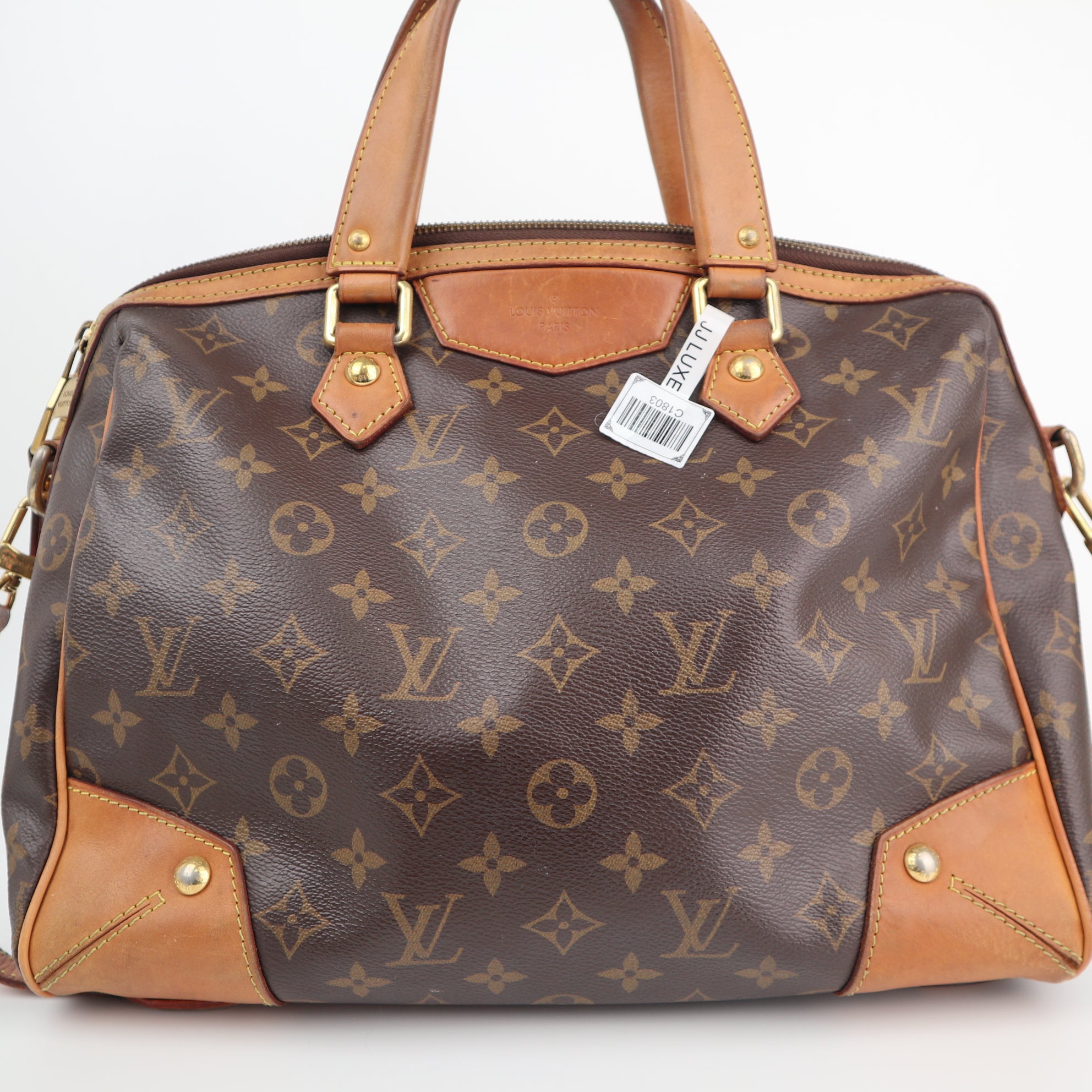 Louis Vuitton Monogram Canvas Retiro PM Shoulder Bag C1803# | Pre-Owned Good Brown Monogram Canvas