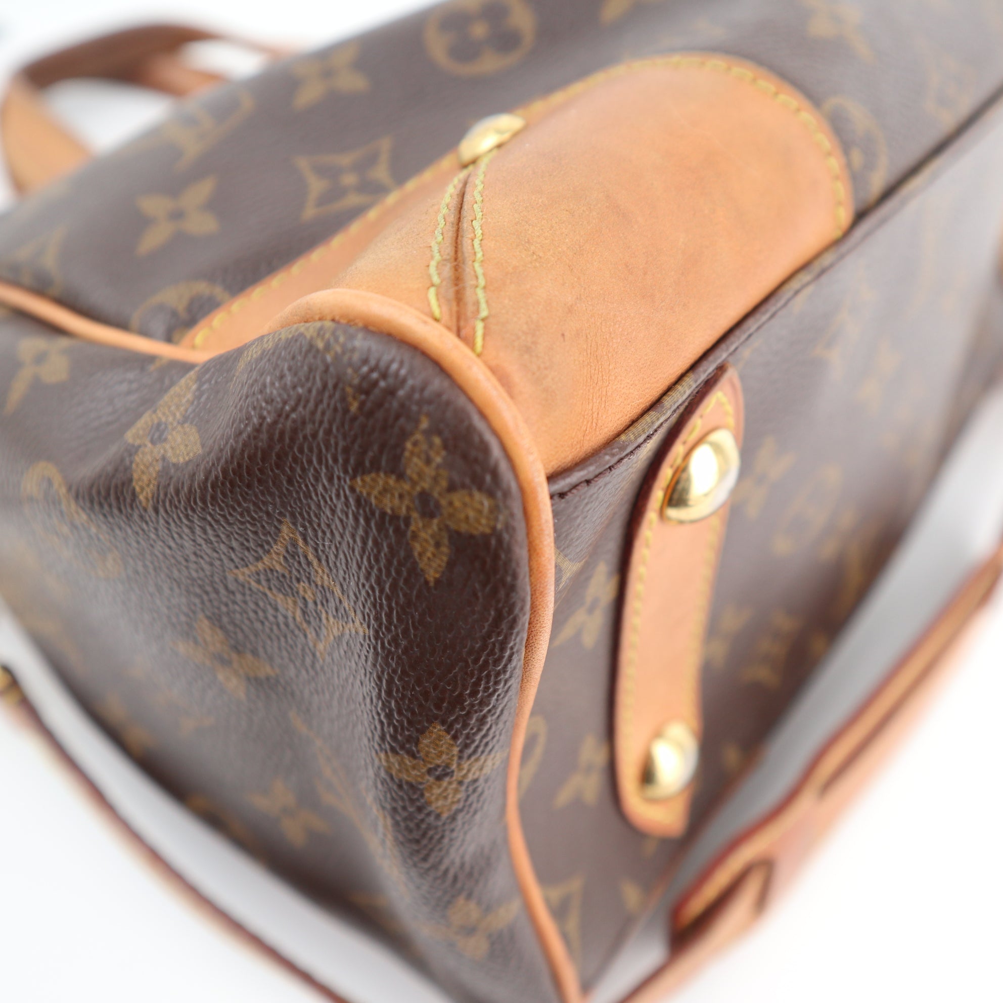 Louis Vuitton Monogram Canvas Retiro PM Shoulder Bag C1803# | Pre-Owned Good Brown Monogram Canvas