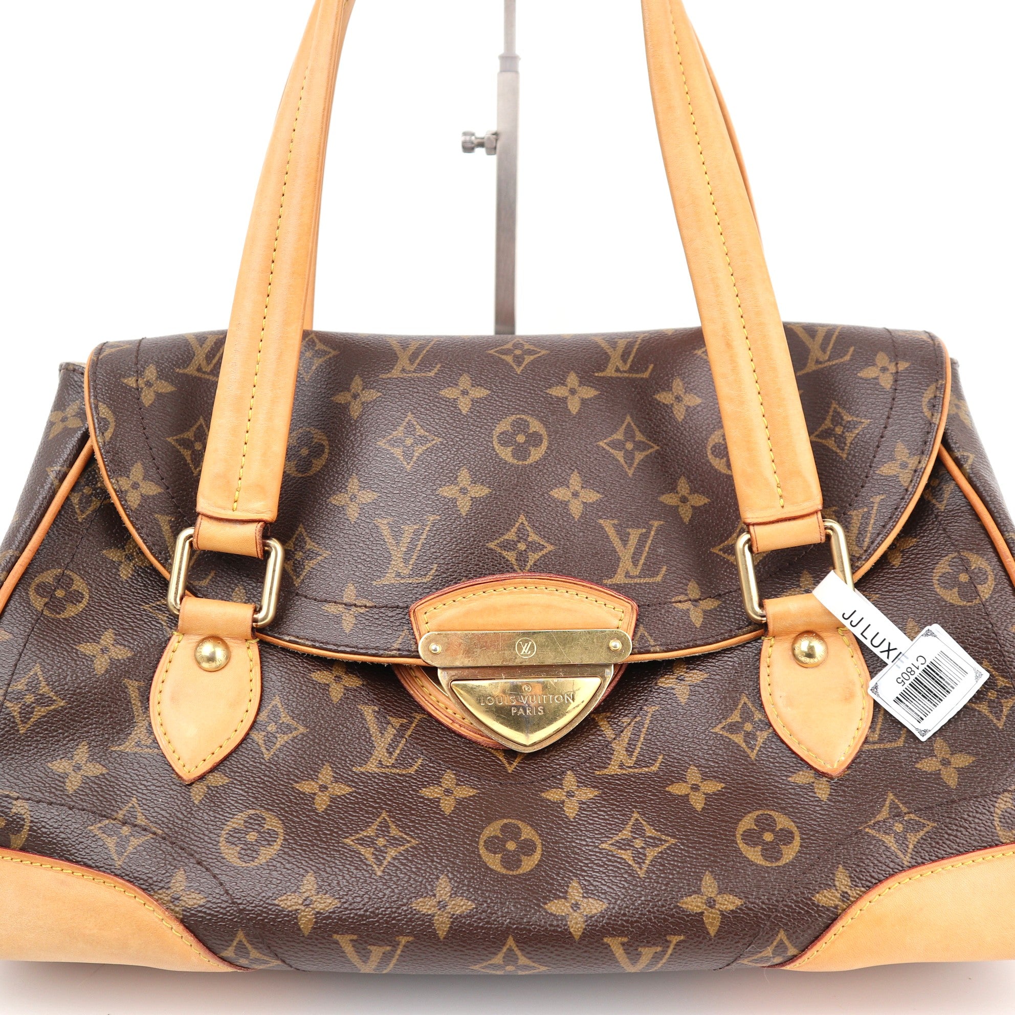 Louis Vuitton Monogram Canvas Beverly GM Shoulder Bag C1805 | Pre-Owned Very Good Brown Monogram Canvas